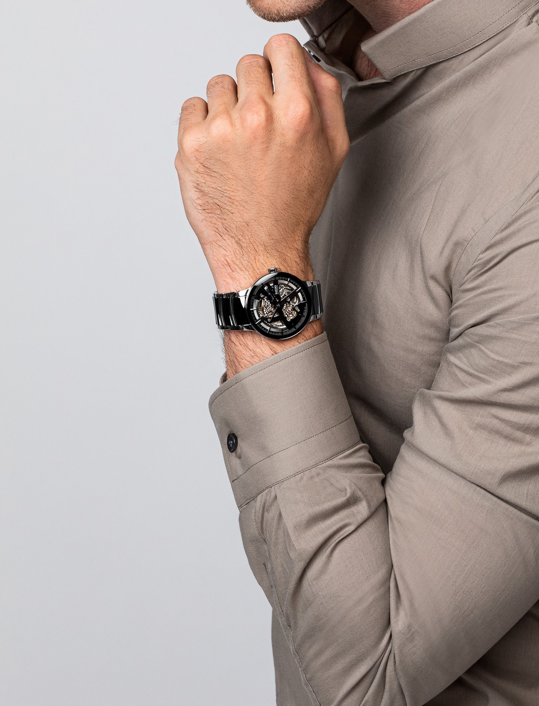 Rado Centrix Black Dial Unisex 38mm - view 3