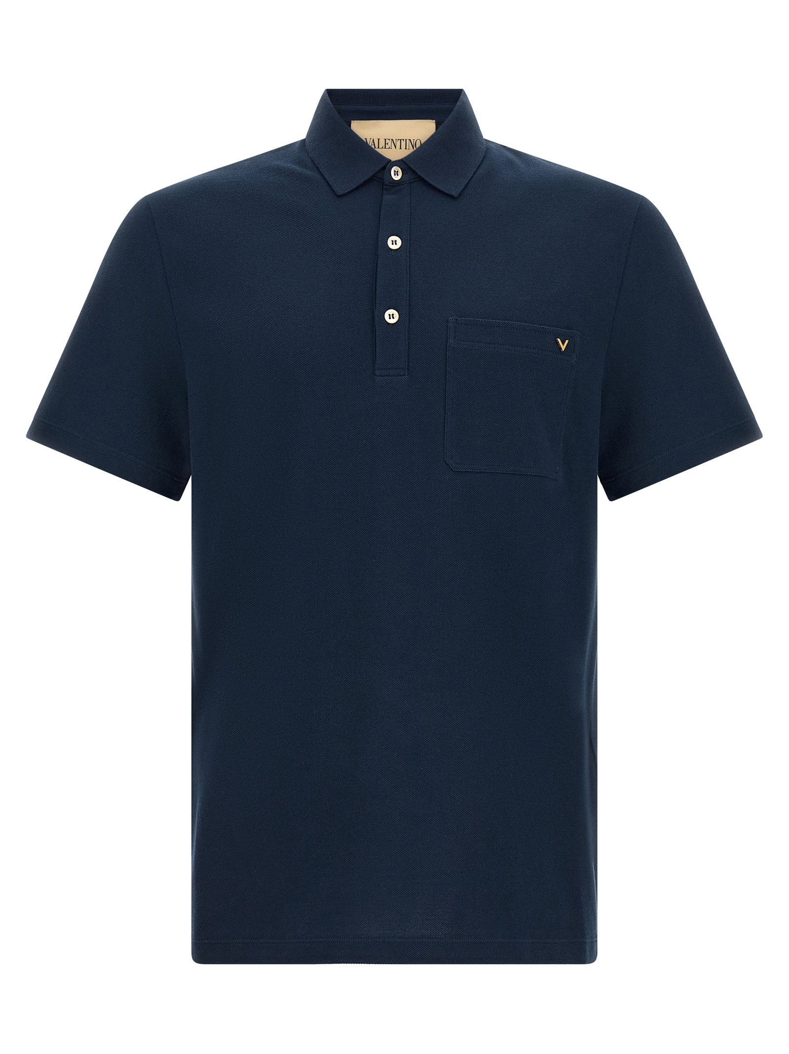 Valentino Garavani Vgold Polo Shirt – 100% cotton
