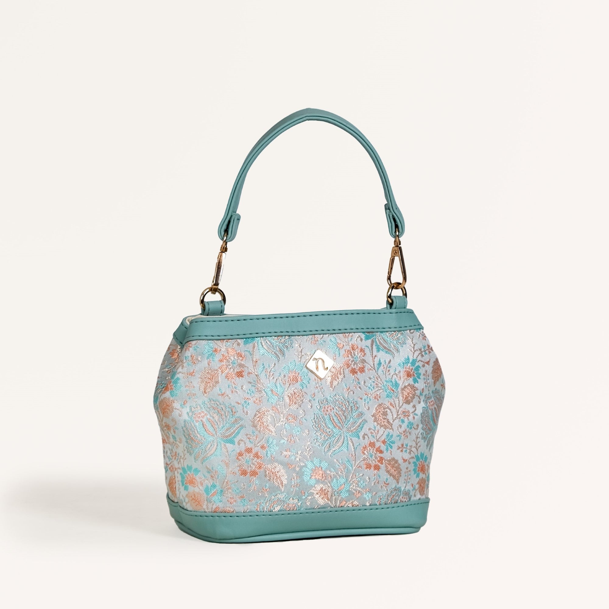 Nestasia Eden Bucket Handbag For Women Mint - view 2