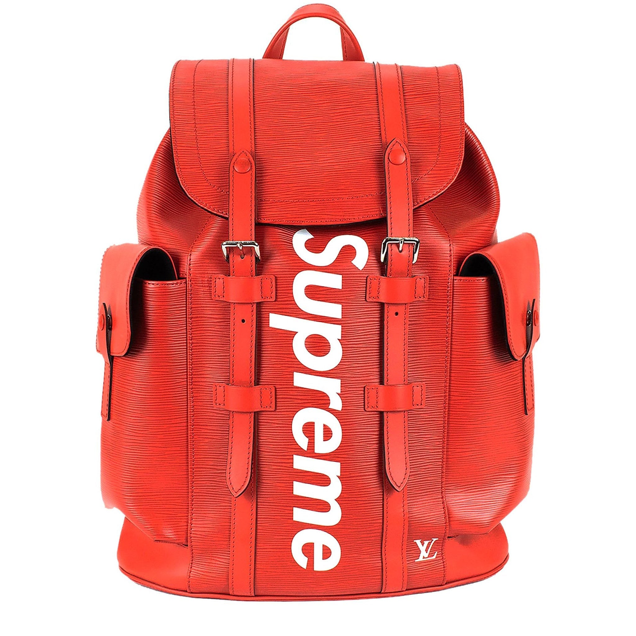 Supreme x Louis Vuitton Christopher Backpack – Red