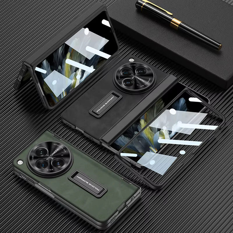 Million Cases OnePlus Open Magnetic Closure PU Leather Case