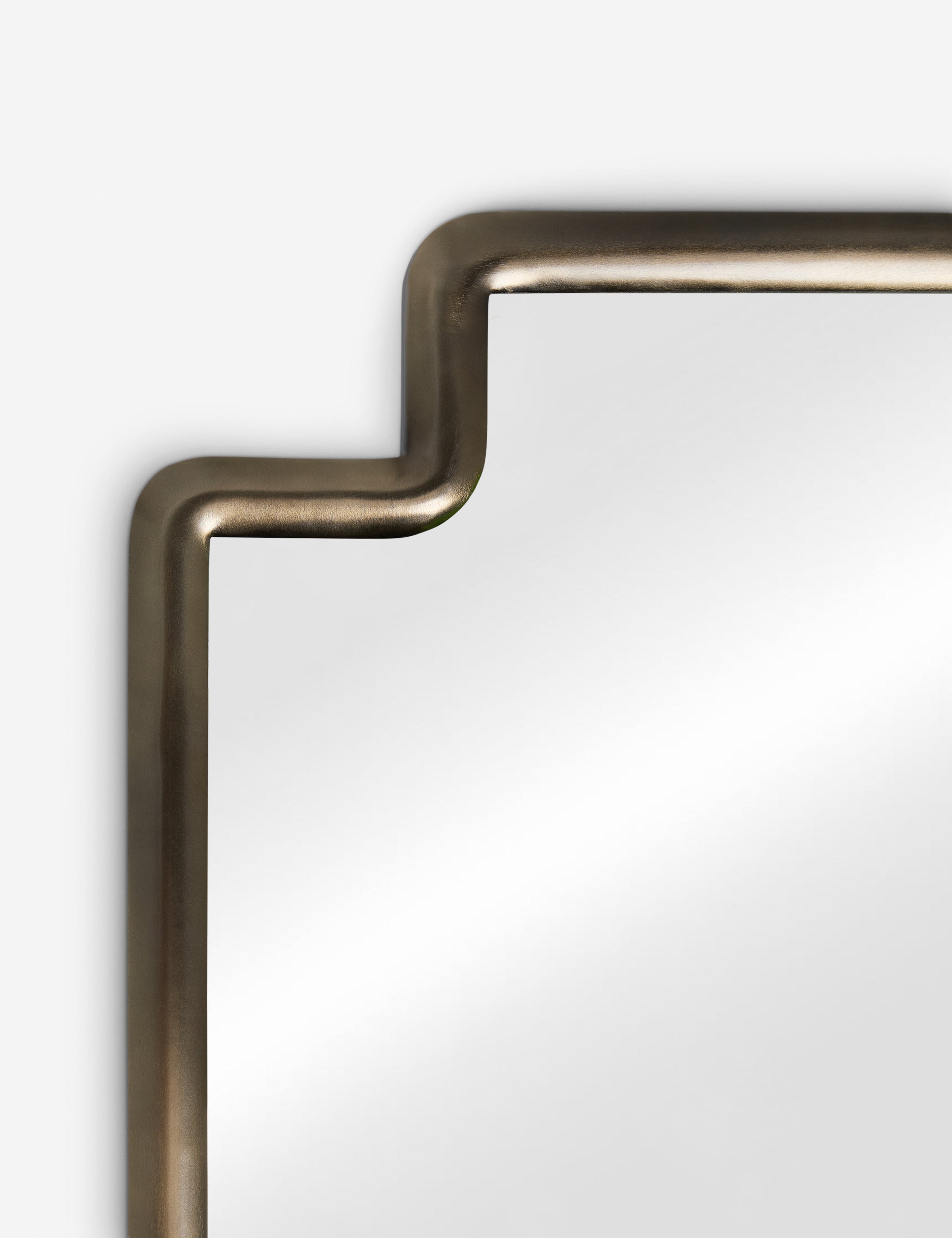 Lulu and Georgia Langham Mantel Mirror – Brass - view 3