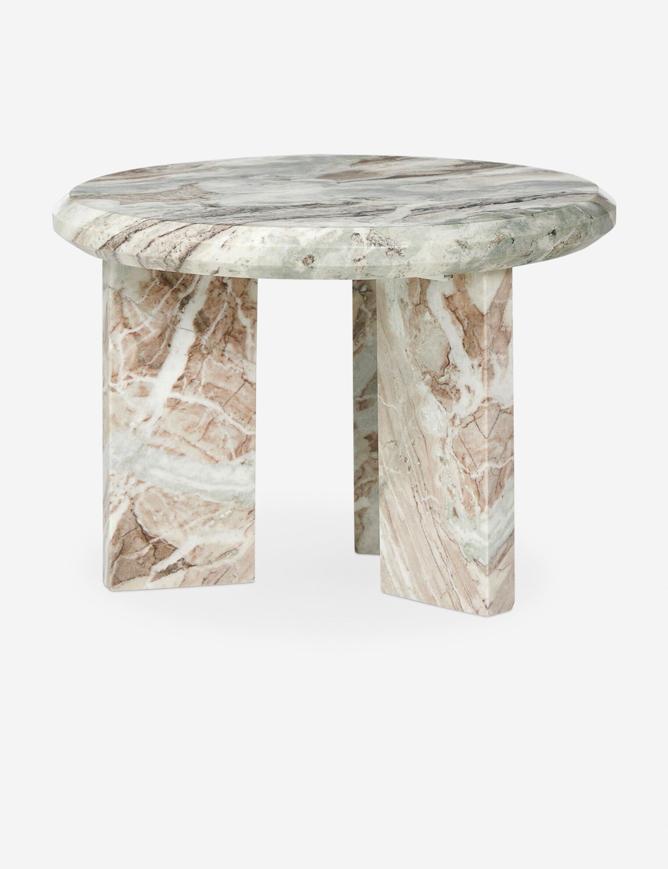 Lulu and Georgia Kapala Coffee Table – Taupe Marble