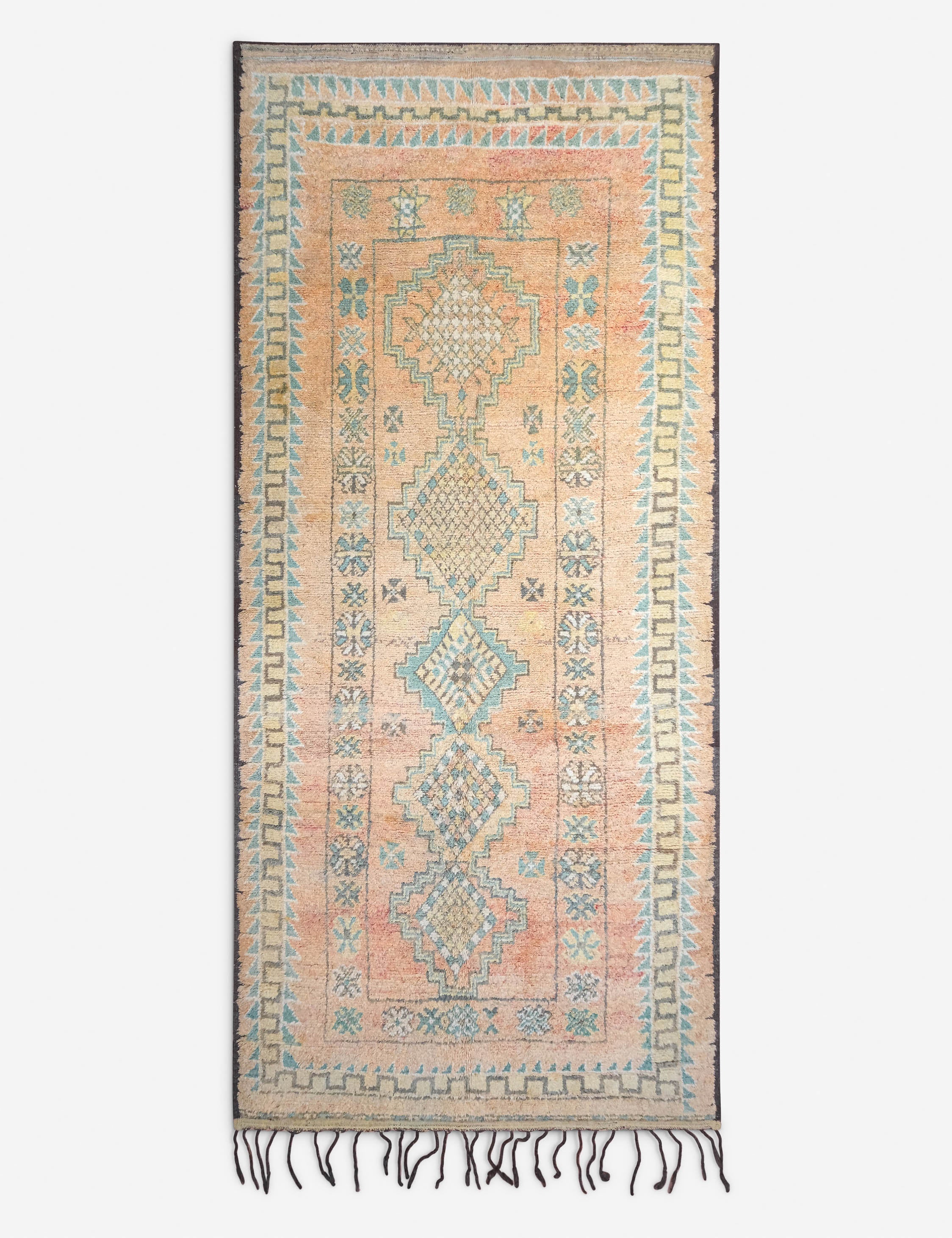 Lulu and Georgia Vintage Moroccan Rug no. 102, 5'8" x 13'5"