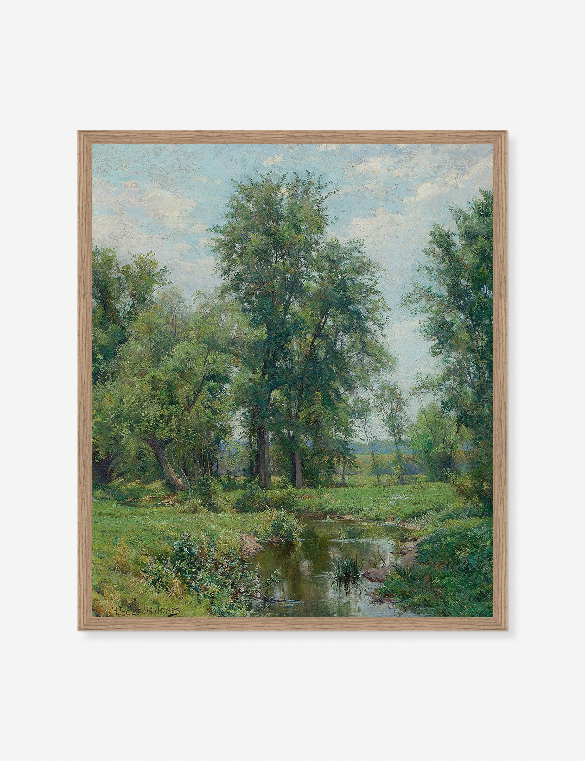 Lulu and Georgia Springtime in Old Lyme, Connecticut Print by Hugh Bolton Jones - view 2
