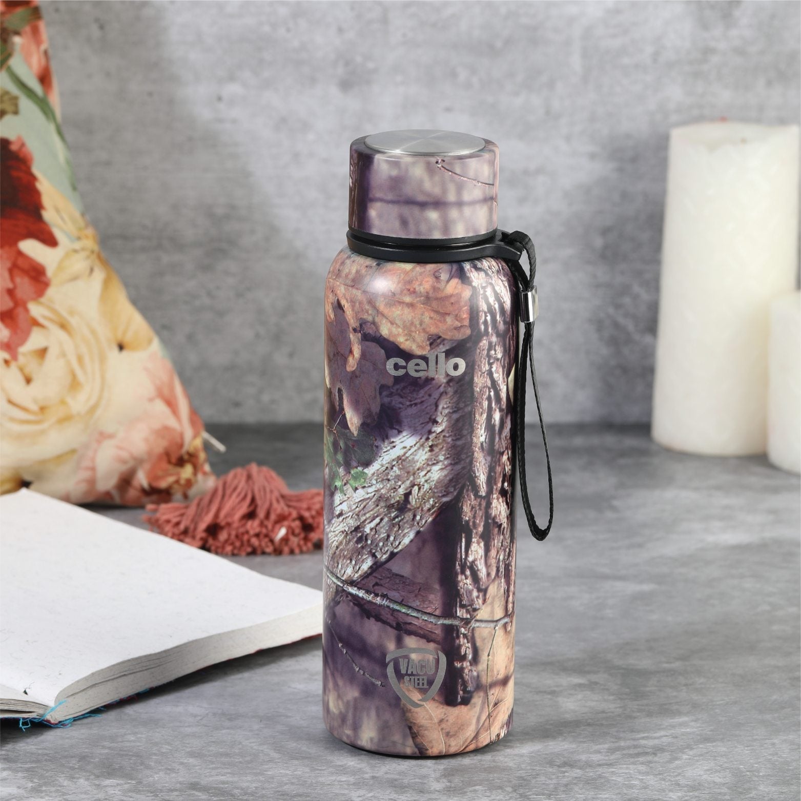 Cello Deezee Kent, Vacusteel Water Bottle, 550ml - view 2