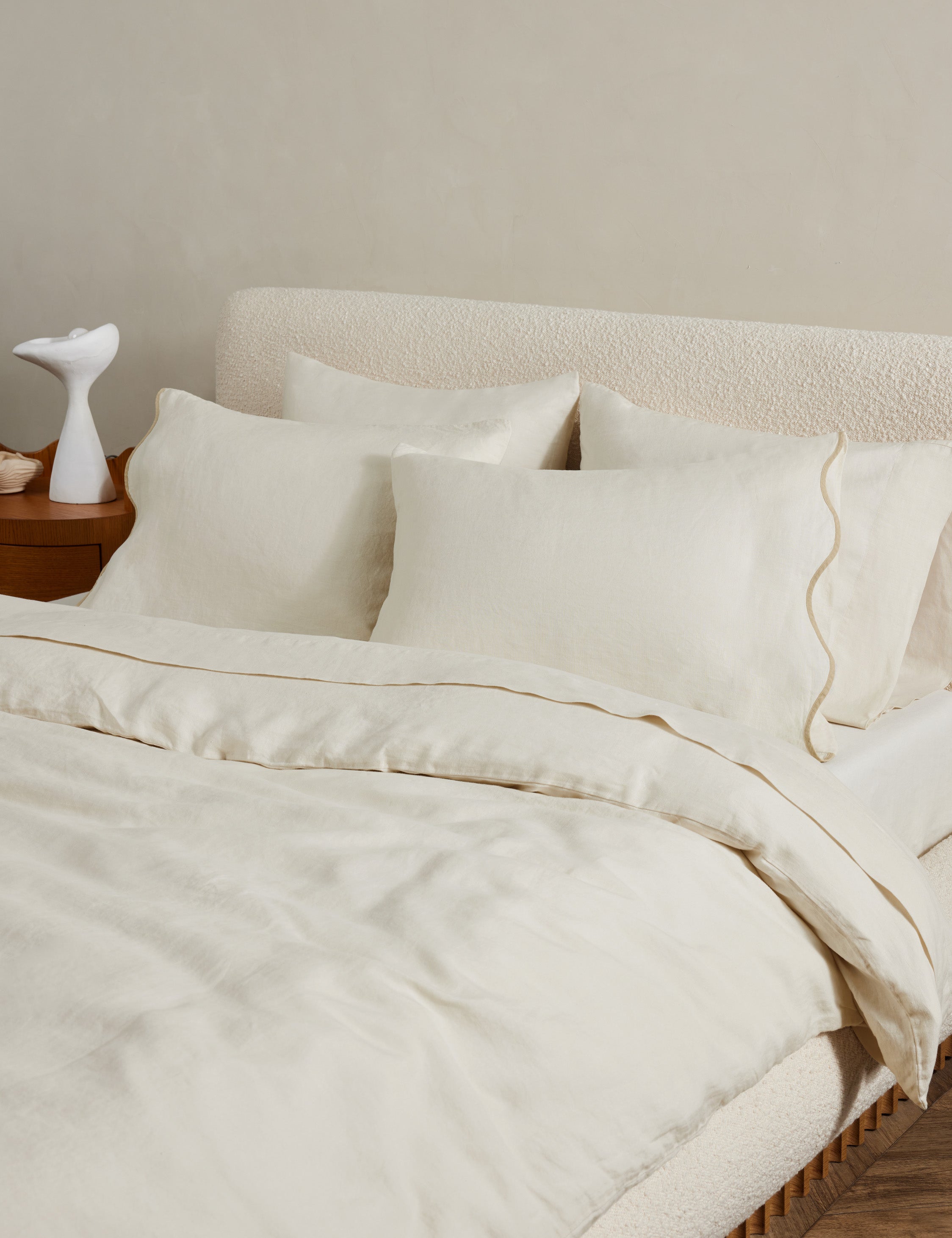 Lulu and Georgia Essie Hemp Duvet Cover by Sarah Sherman Samuel