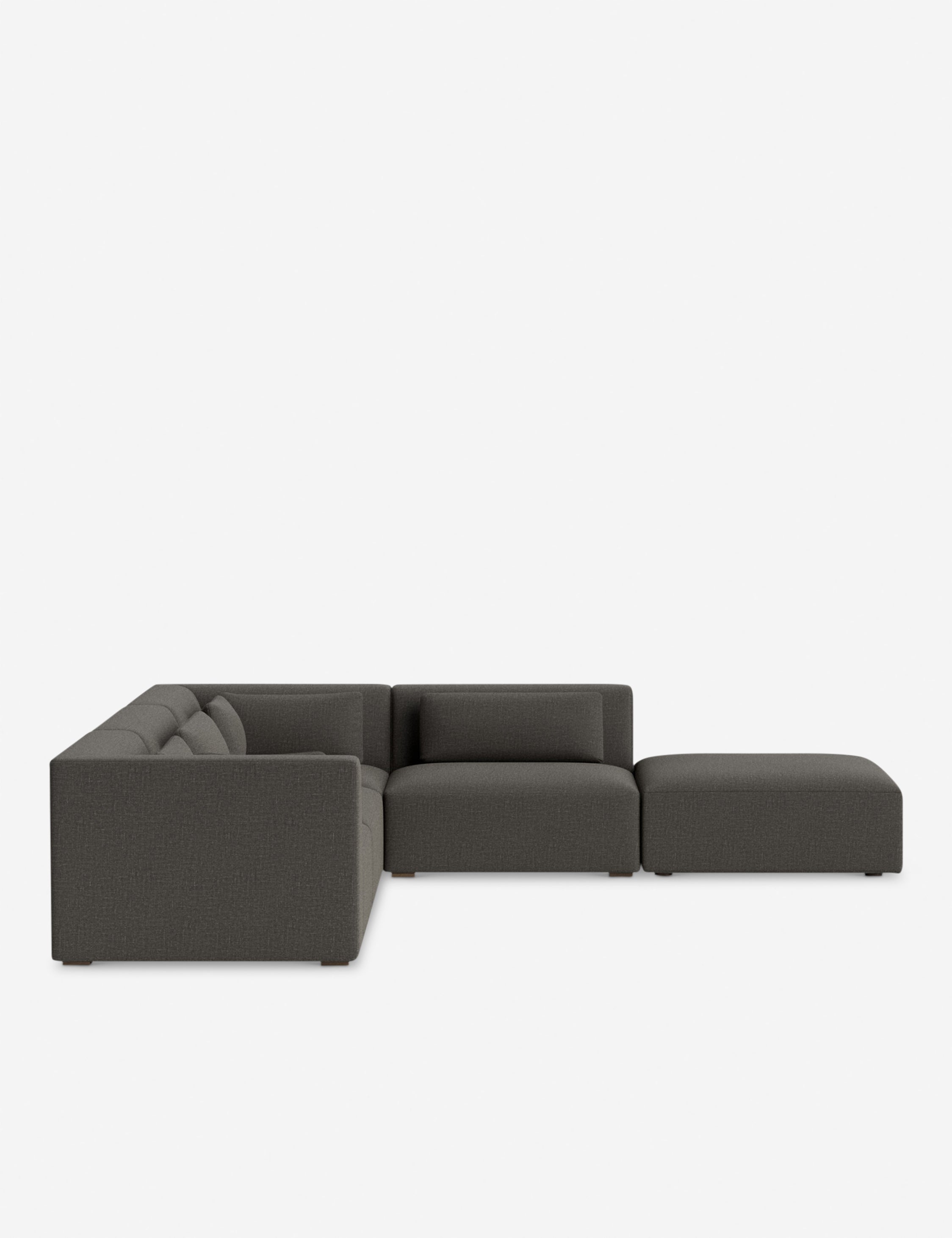 Lulu and Georgia Koh Modular Sectional Sofa With Ottoman - view 75