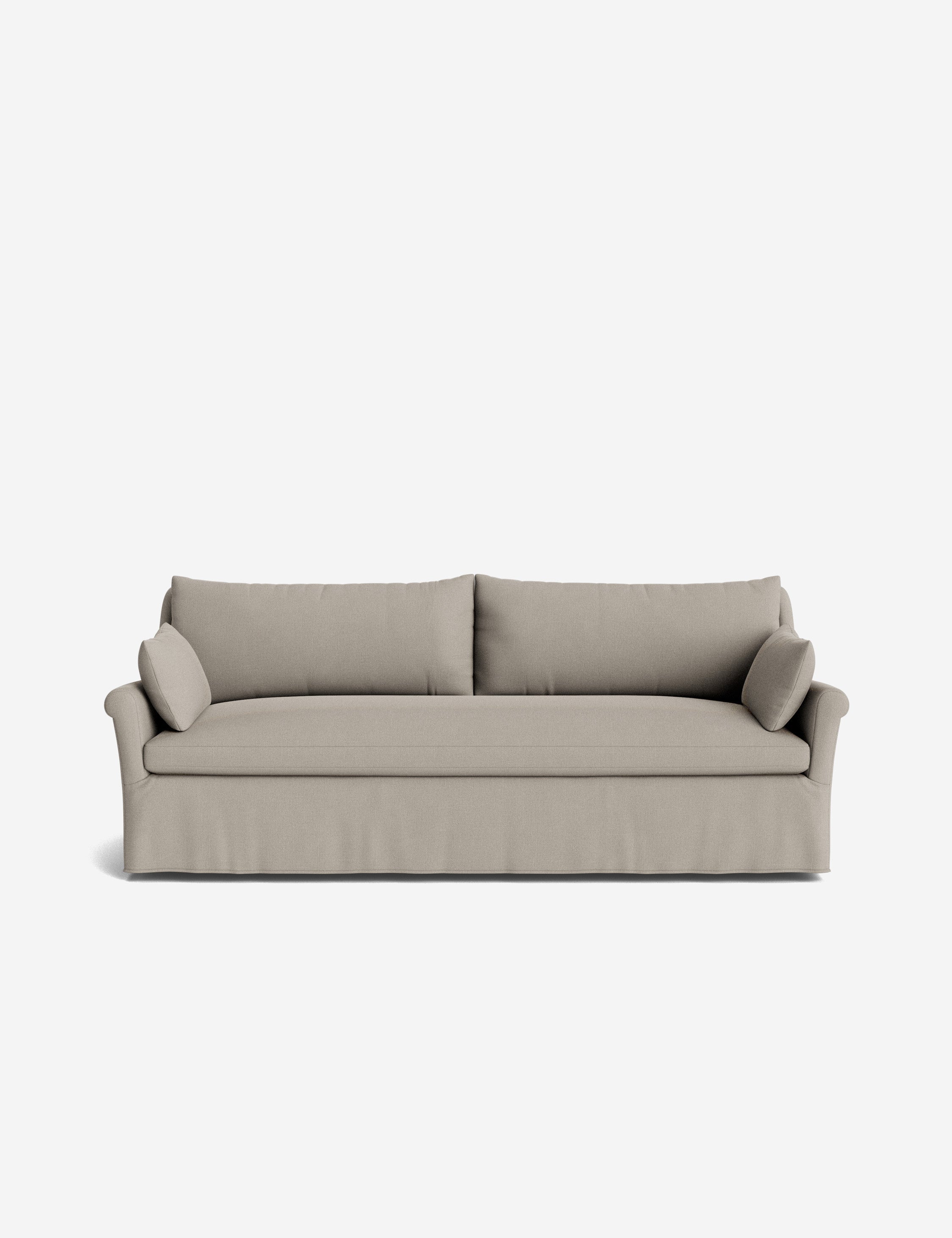 Lulu and Georgia Portola Rolled Arm Slipcover Sofa - view 164
