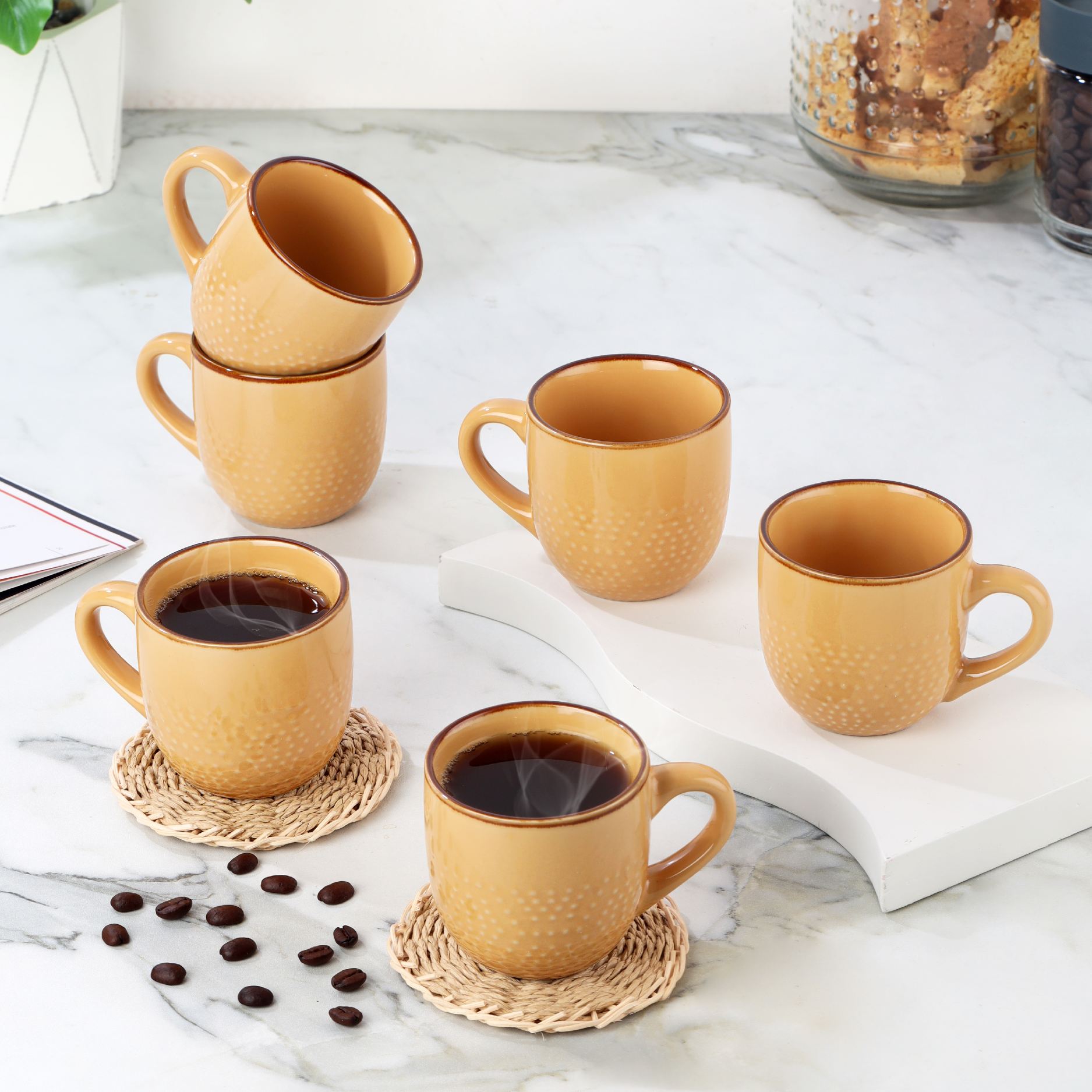 Cello Hampshire 6 Pieces Ceramic Mug - view 3