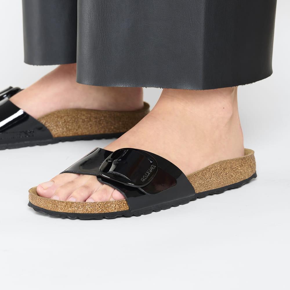 Birkenstock Madrid Big Buckle Birko-Flor Patent - view 7
