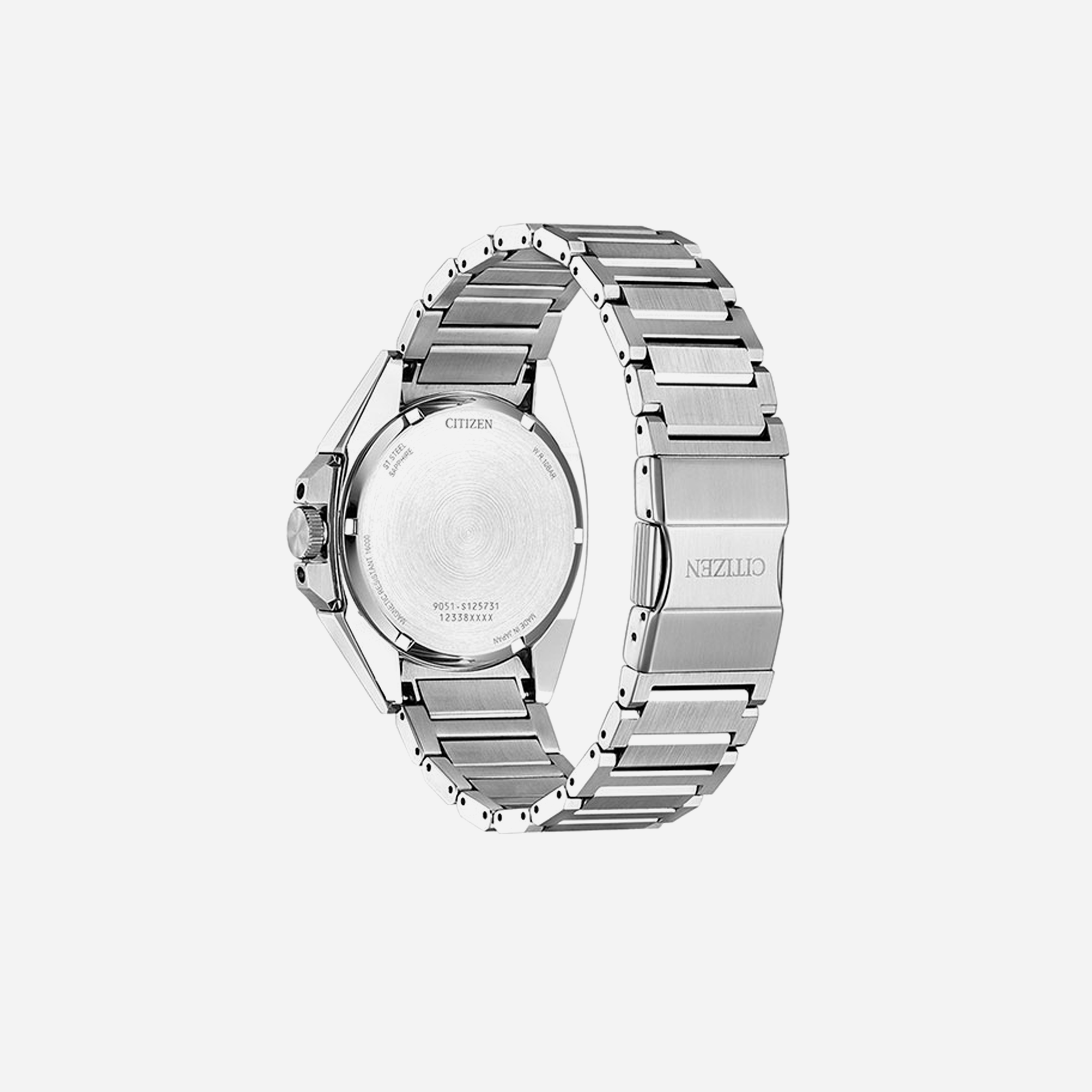 Citizen Automatic Gents Watch Black Dial – Multi - view 2