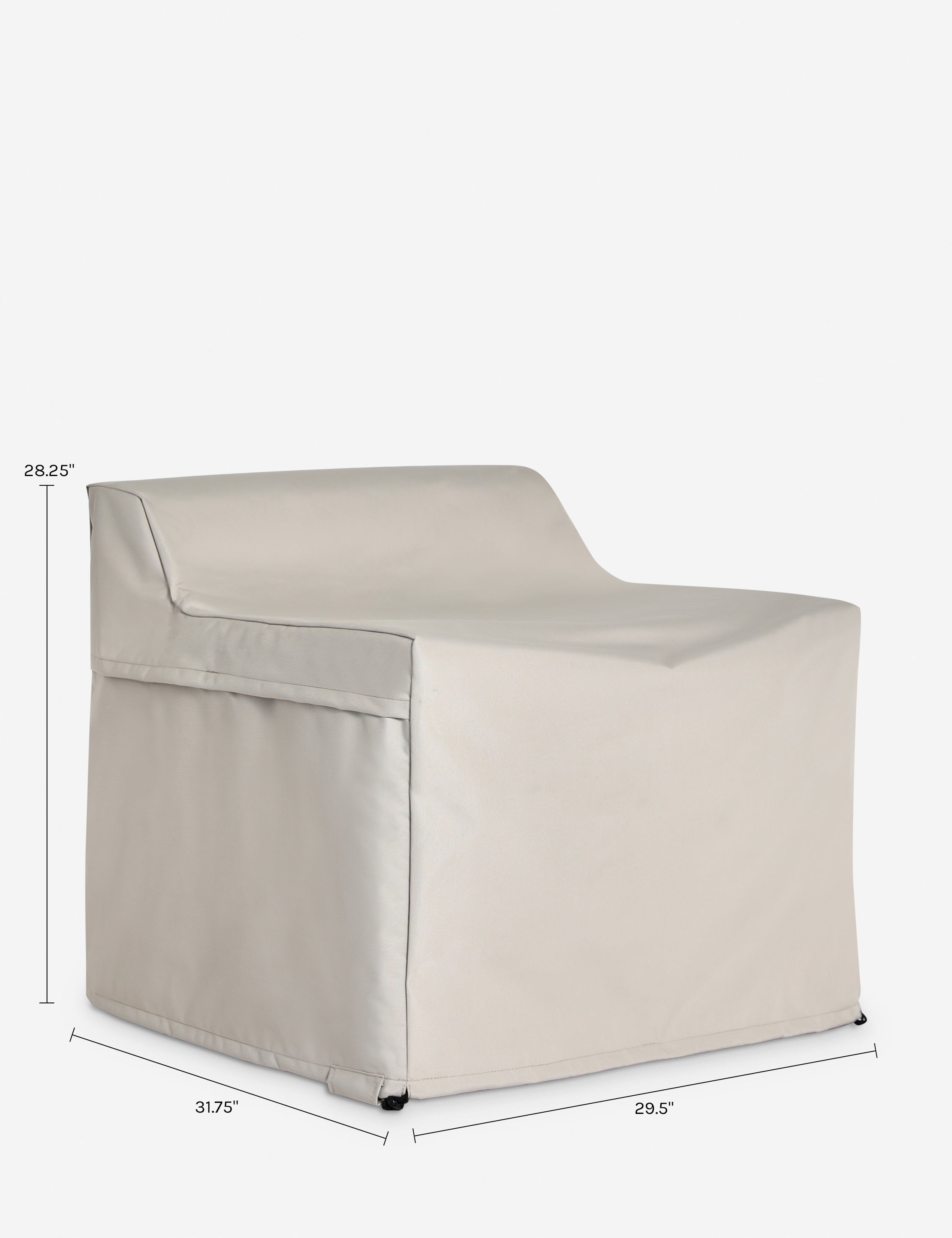 Lulu and Georgia Gally Accent Chair Outdoor Furniture Cover - view 2