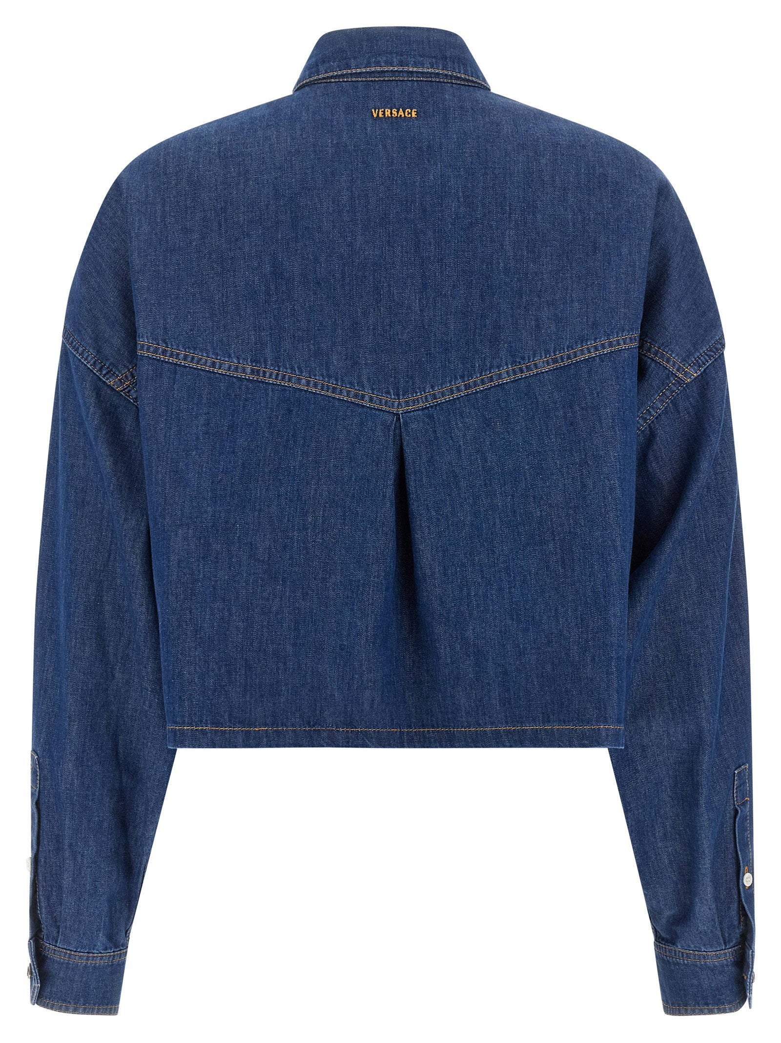 Versace Cropped Shirt – 100% cotton - view 2