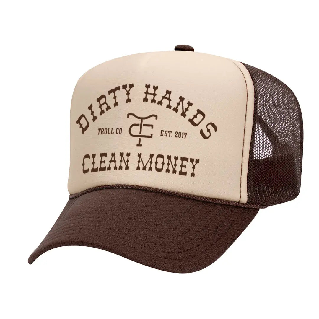 Radial DHCM Frontier Trucker Hat – Brown Tan