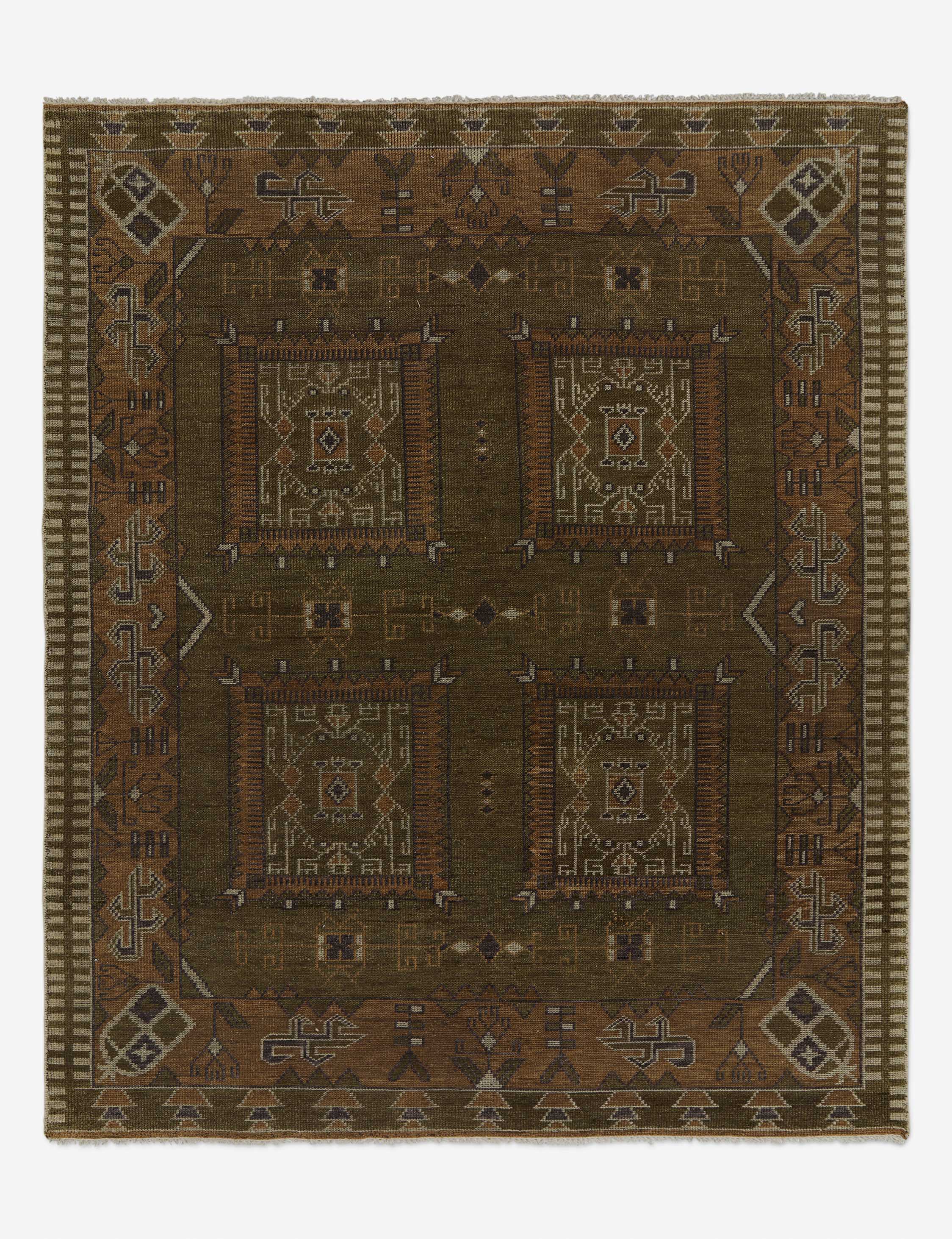 Lulu and Georgia Tahj Hand-Knotted Wool Rug