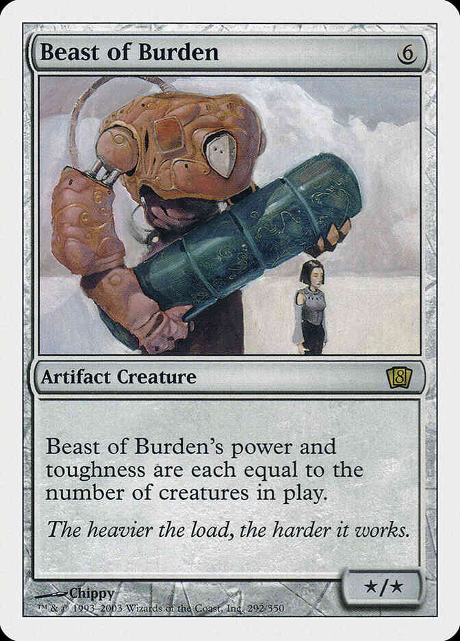 Magic Beast of Burden [292] [Eighth Edition] [Non-Foil]