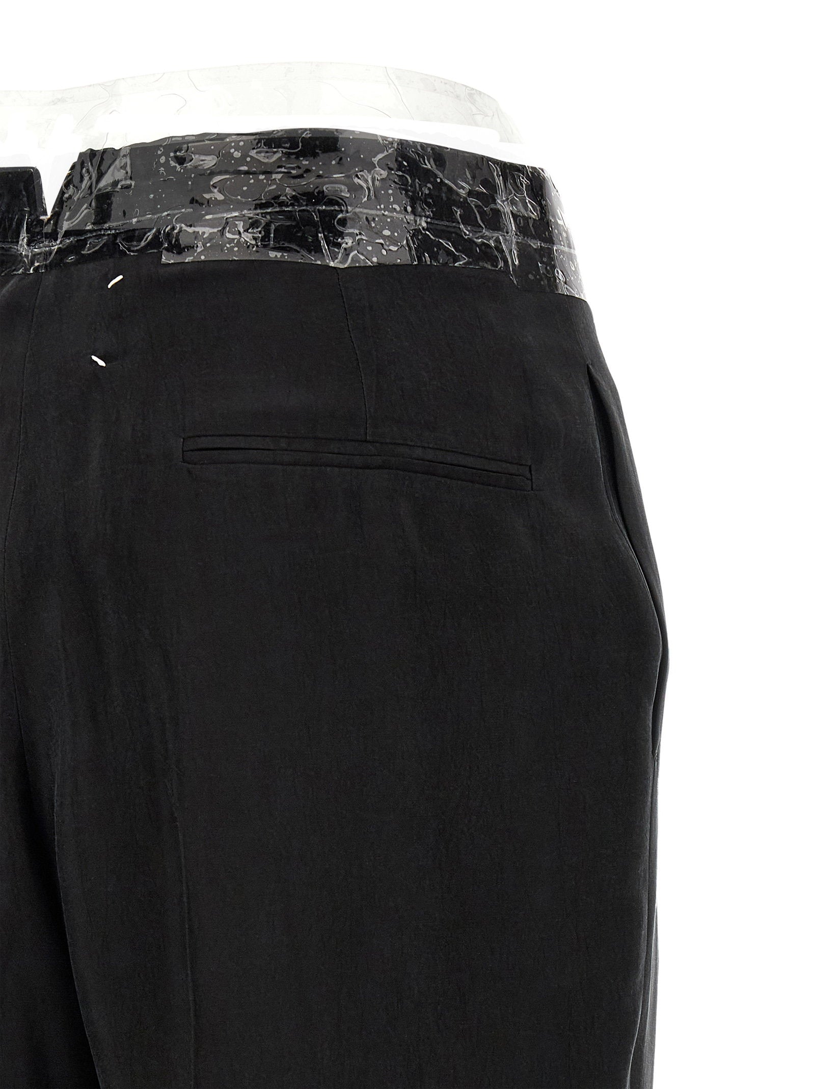 Maison Margiela Taped Pants – 100% cupro - view 4