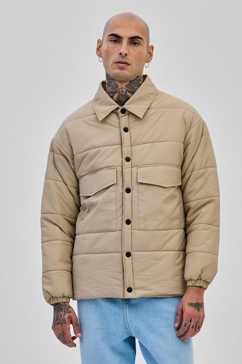 SNITCH Beige Double Pocket Jacket - view 8