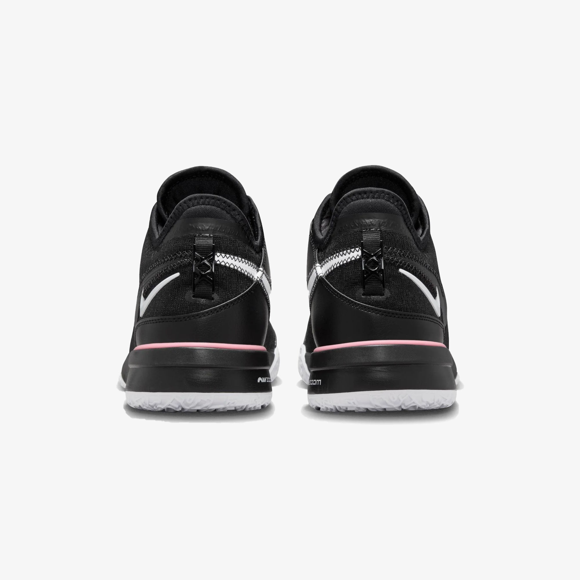 Nike | LEBRON NXXT GEN EP { BLACK/WHITE-MED SOFT PINK - view 2