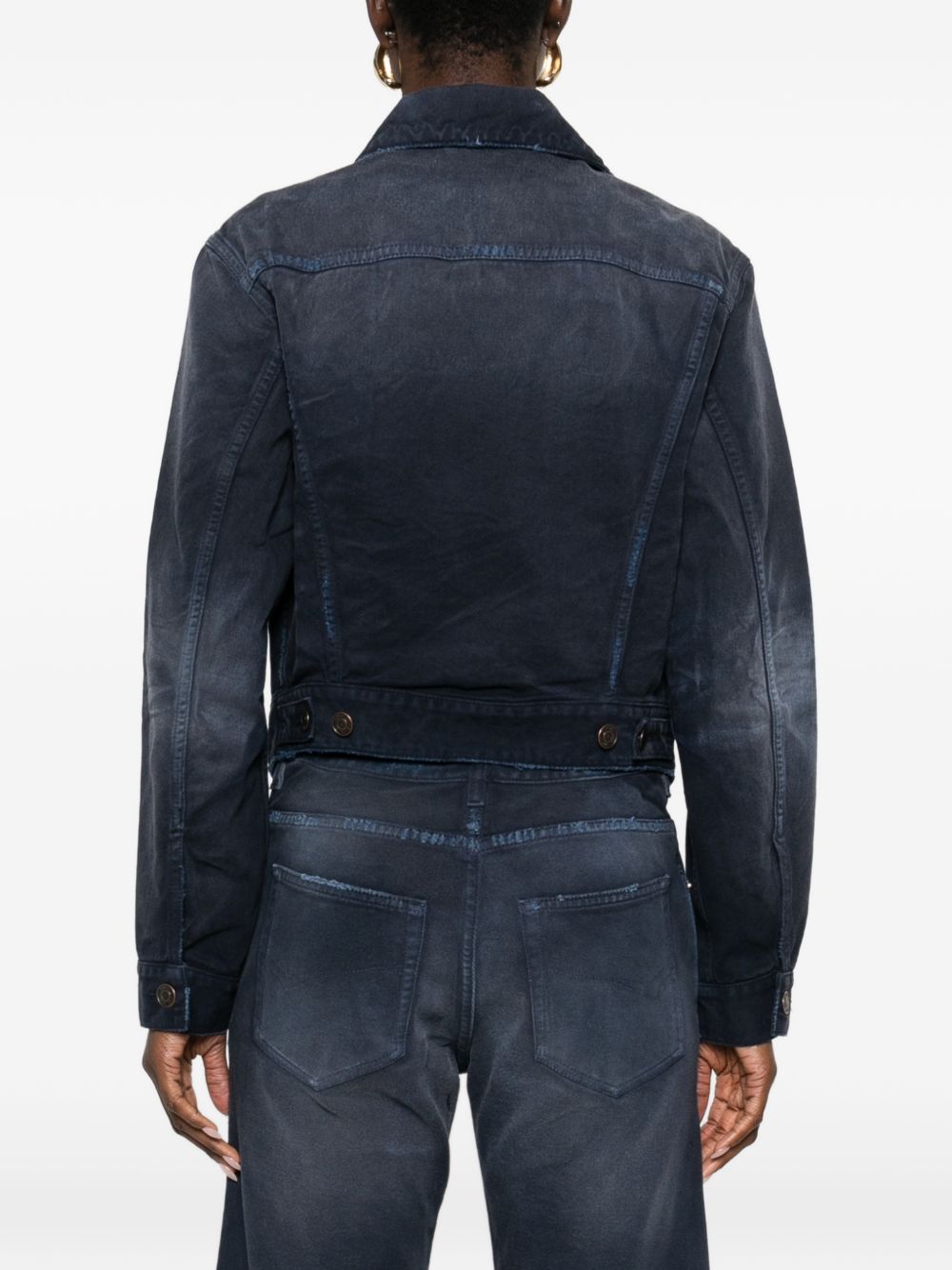 Balenciaga Curved Waistband Jacket – Cotton 100% - view 4