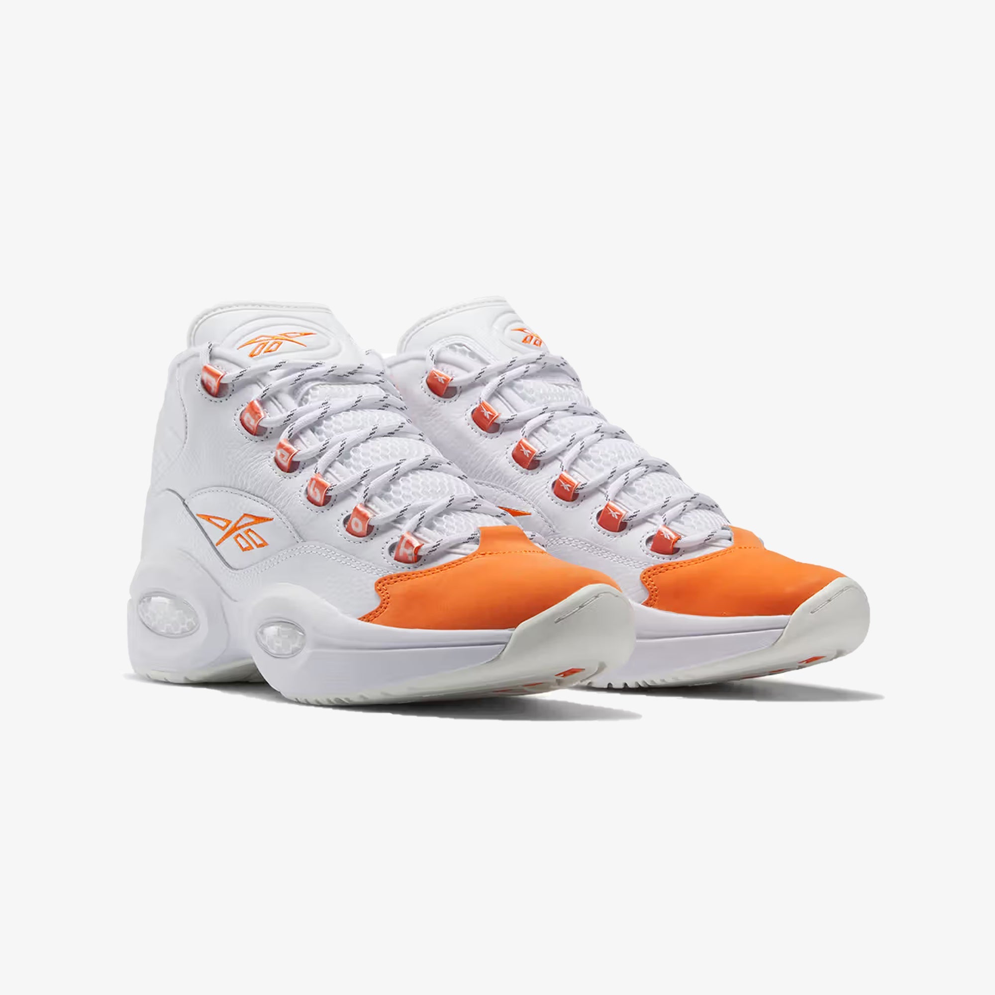 Question mid cloud – Reebok | QUESTION MID { CLOUD WHITE/SMASH ORANGE S23-R