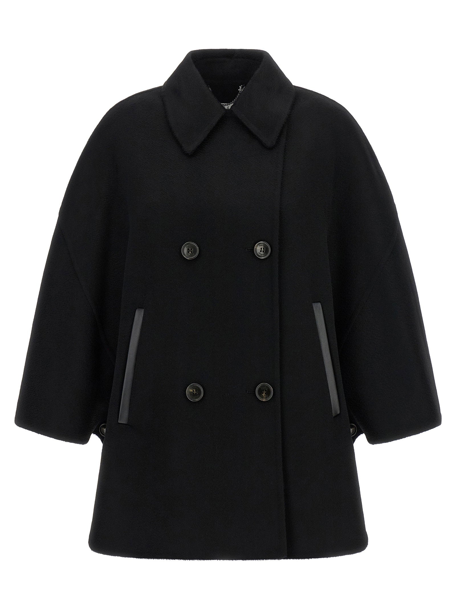 Max Mara Mxaospite Cape – 100% cashmere