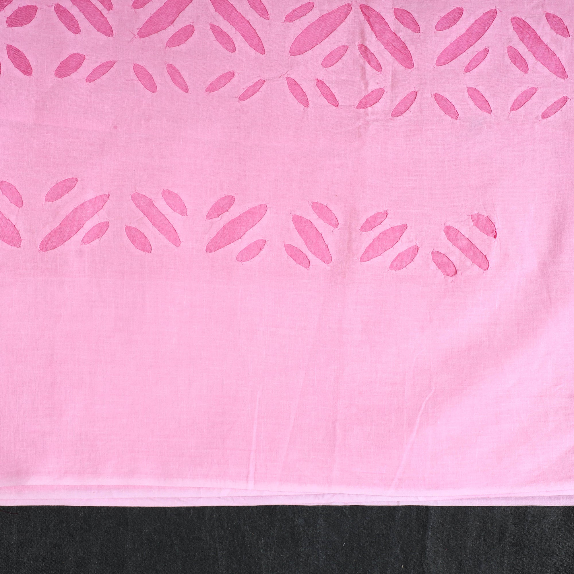 SHADES OF MARUDHARA 3pc Cut Work Cotton Barmer Applique Dress Material 47 - view 5