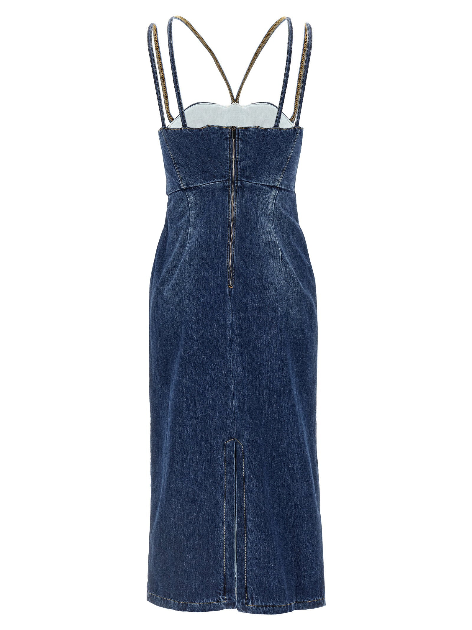 Nensi Dojaka Denim Dress – 100% cotton - view 2