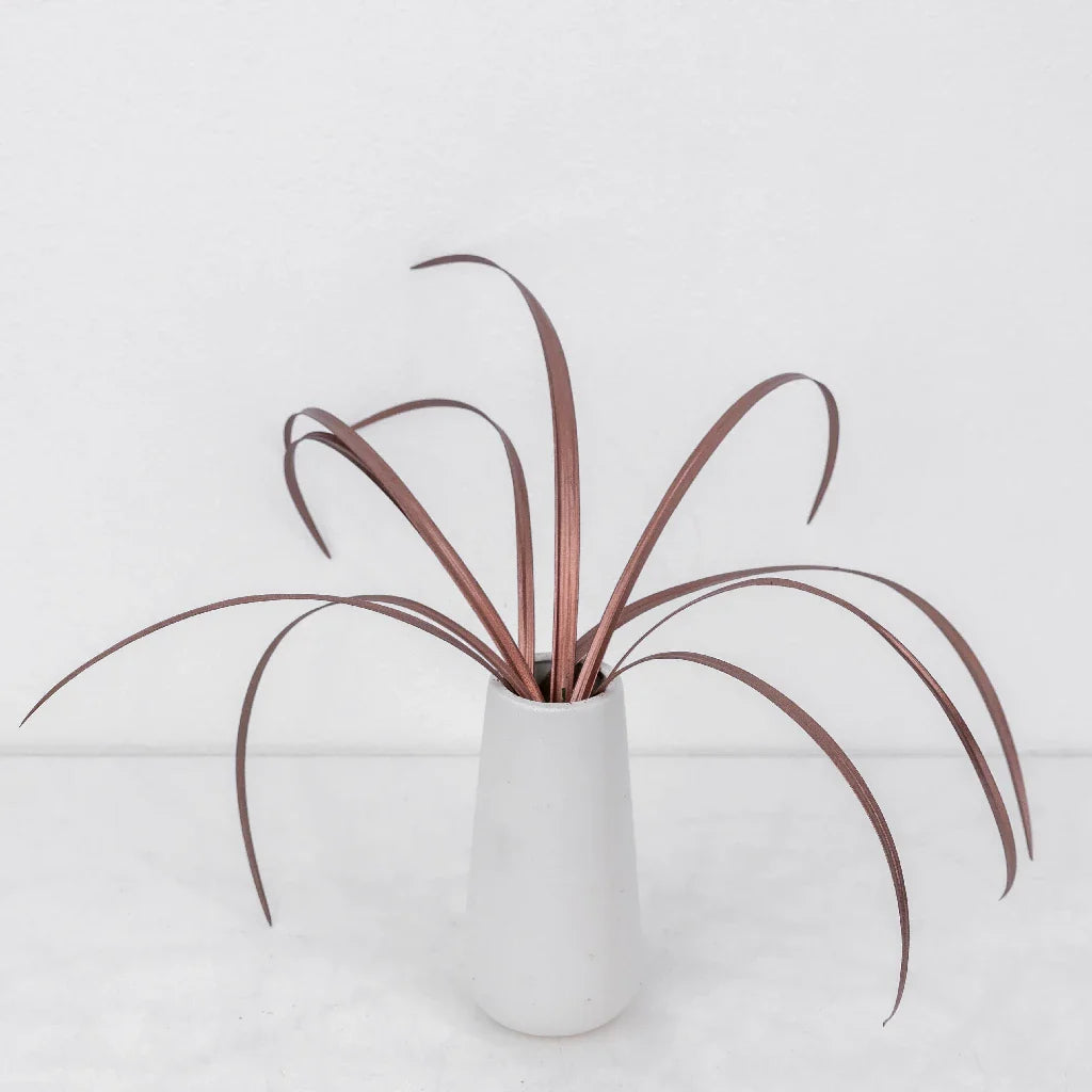FiftyFlowers Bronzed Rose Gold Metallic Lily Grass - view 2