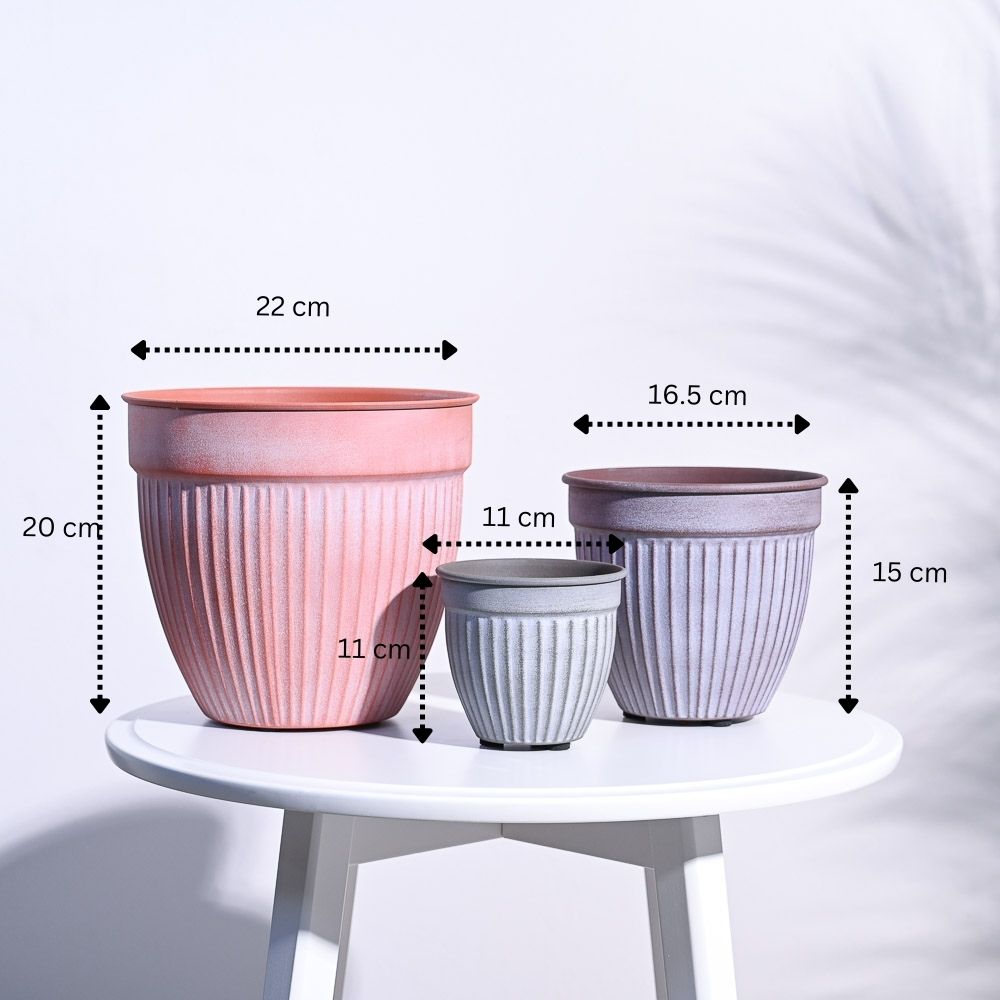 Ugaoo Pastel Ridge Heritage Planter - view 3
