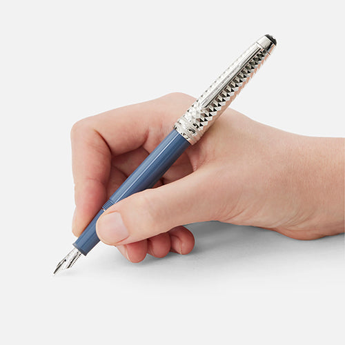 Montblanc Meisterstück Glacier Doué Fountain Pen - view 2