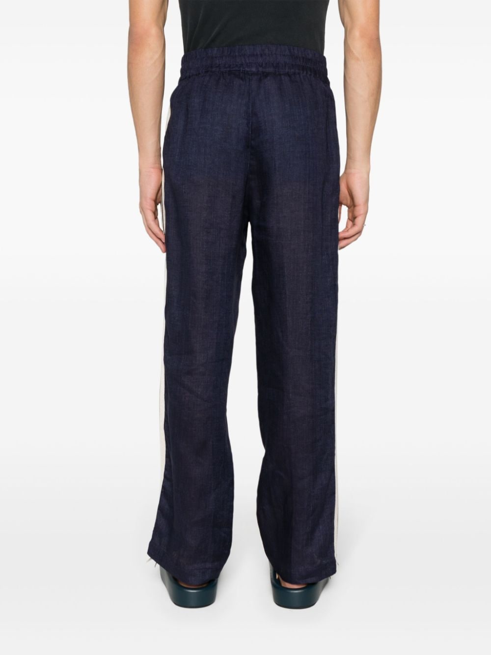 Palm Angels Conscious Criteria page Logo track pants - view 2