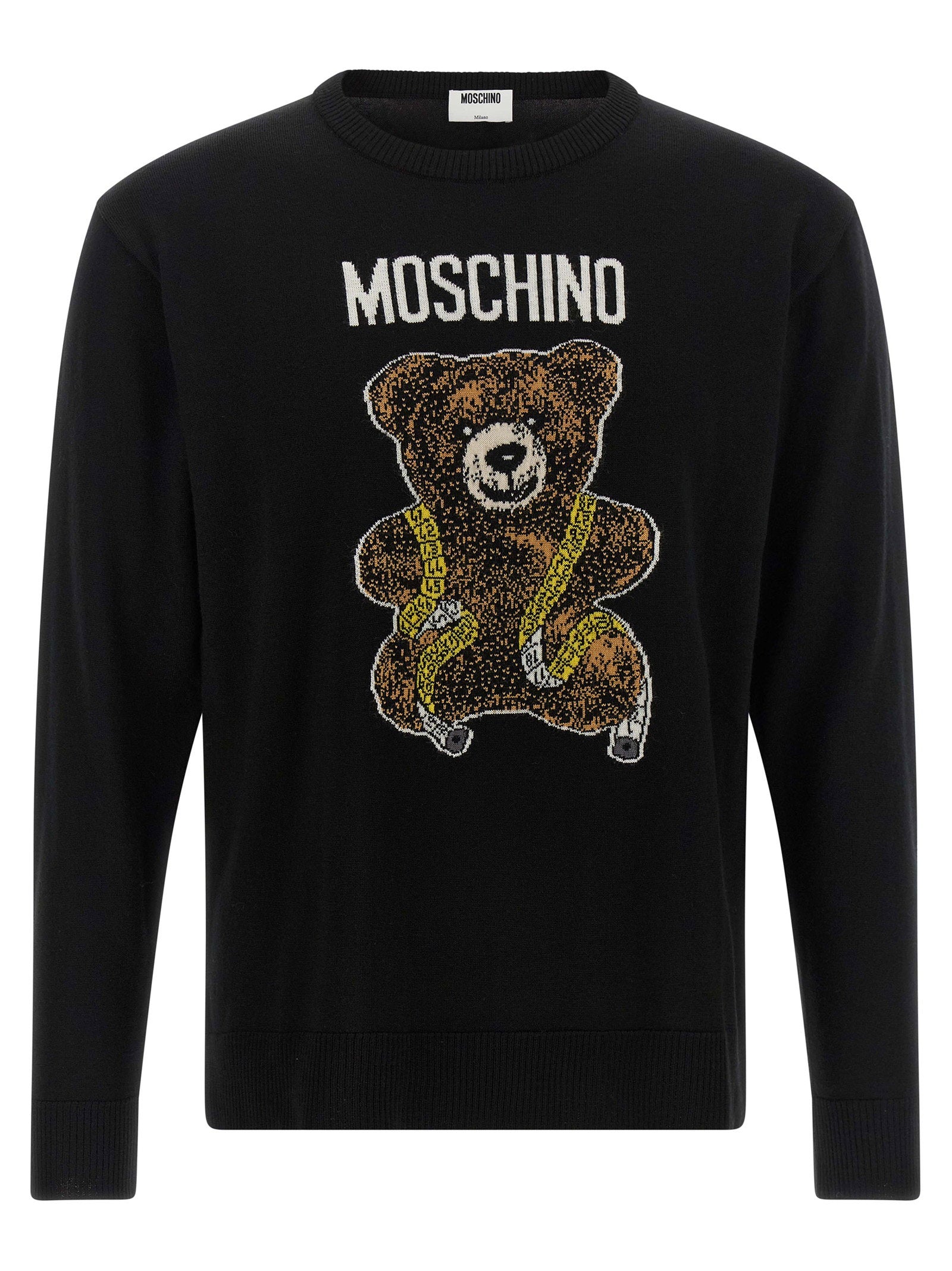 Moschino Teddy Bear Sweater – 100% virgin wool
