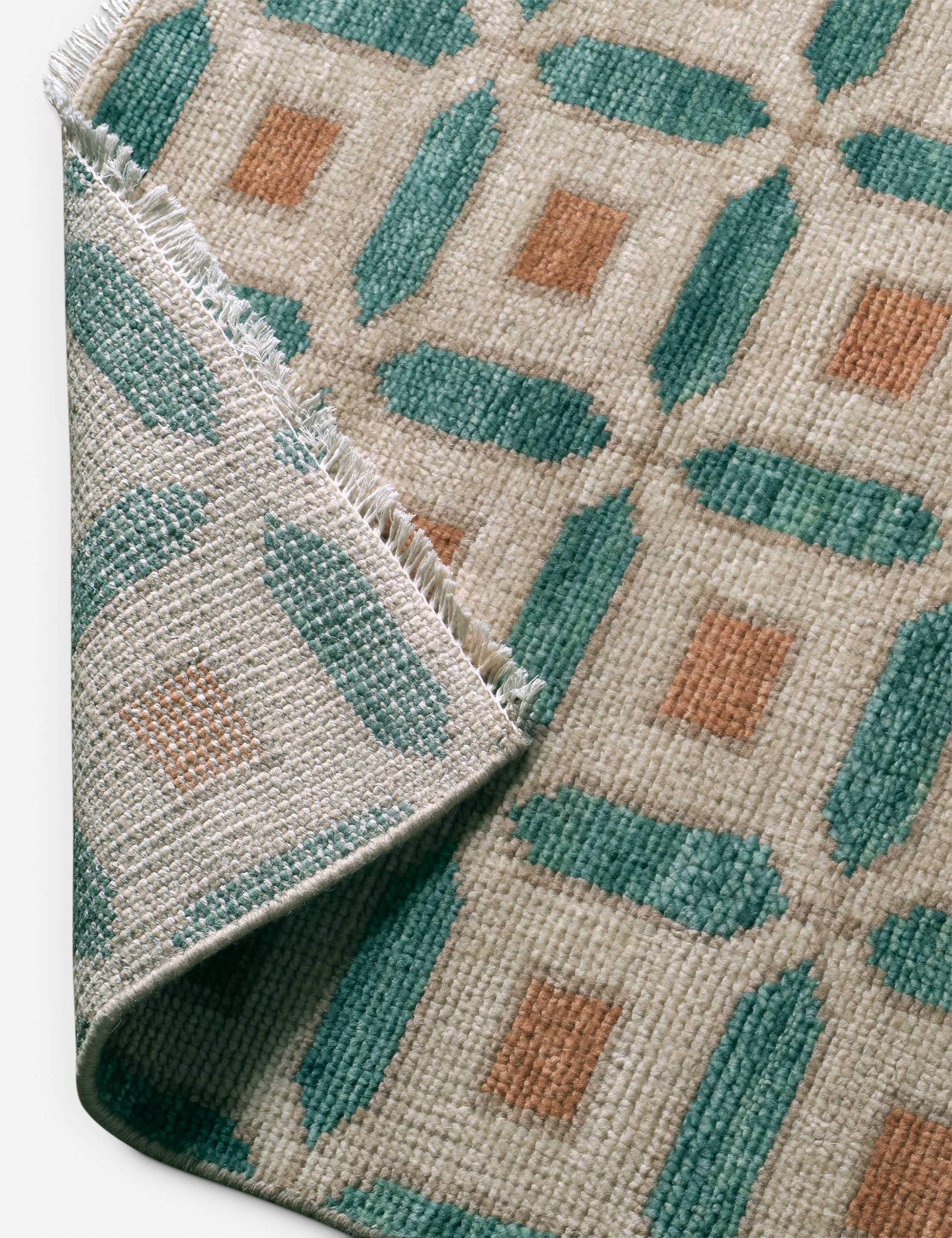 Lulu and Georgia Romane Hand-Knotted Wool Rug - view 2