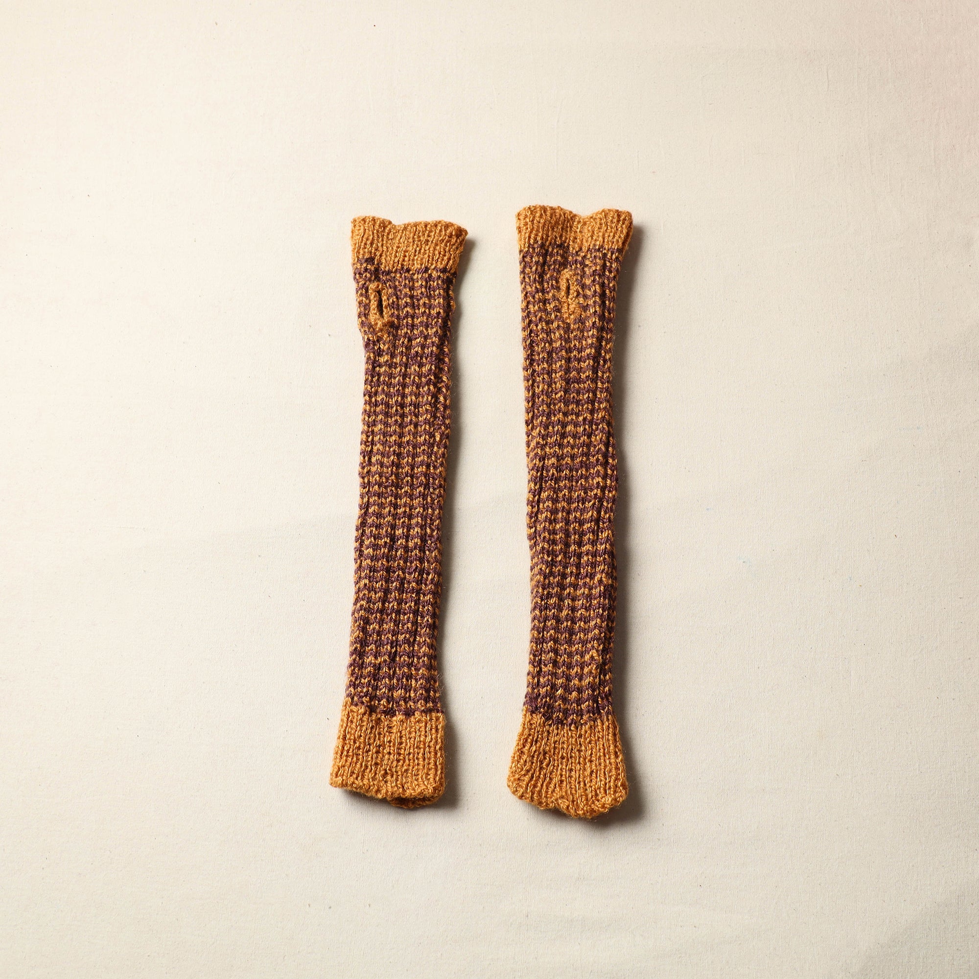 KILMORA Brown - Kumaun Hand Knitted Woolen Hand Warmer 91