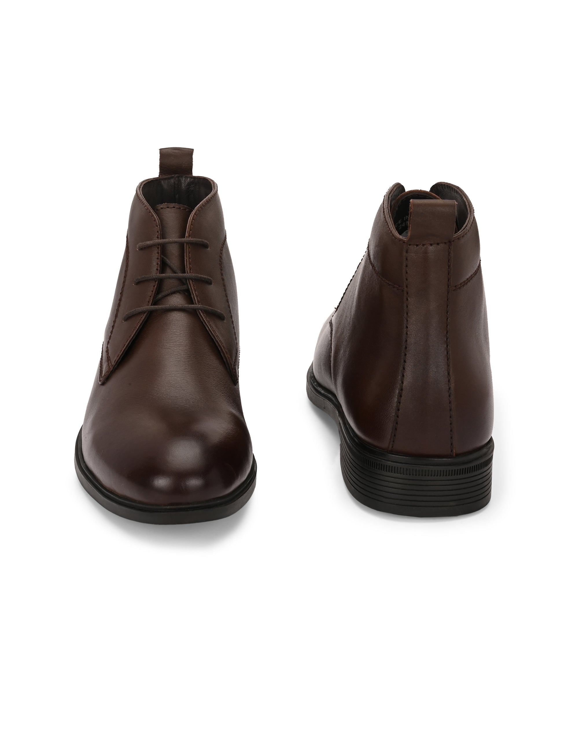 Egoss Shoes Egoss Leather Chukka Boots For Men