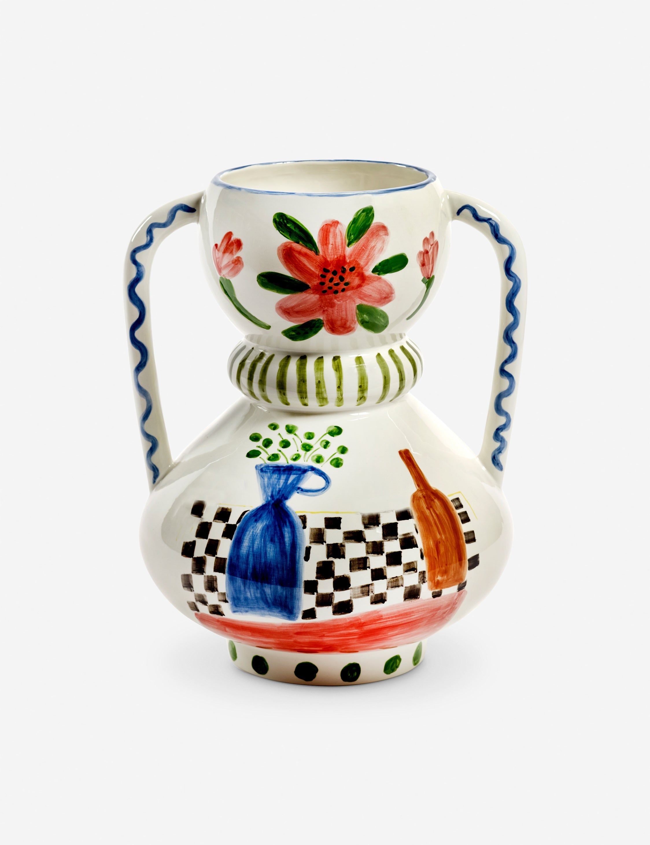 Lulu and Georgia Santiago De Borja Mamey Decorative Vase by Shurleey x Serax - view 2
