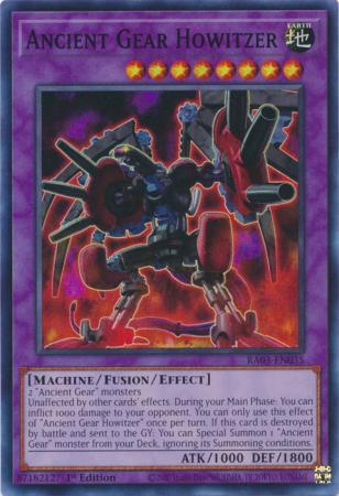 Yu-Gi-Oh! Ancient Gear Howitzer - RA03-EN035 - Ultra Rare - 1st Edition
