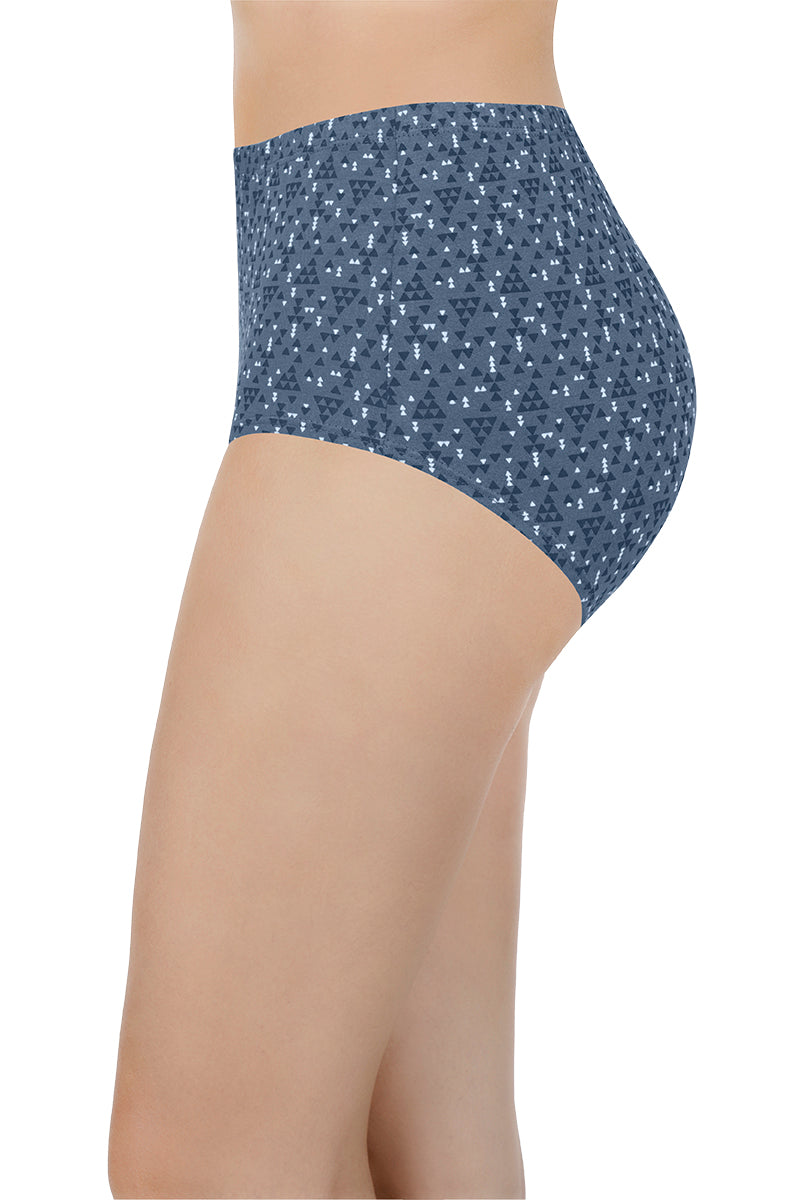 every de 100% Cotton Full Brief Panty Pack (Pack of 3) - D028 - Multi - view 3