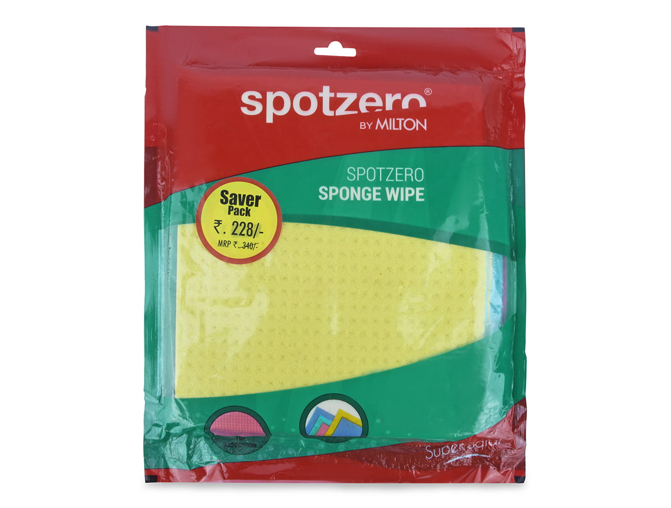 Sponge Wipe (Spotzero by Milton) – Aqua Green - view 14