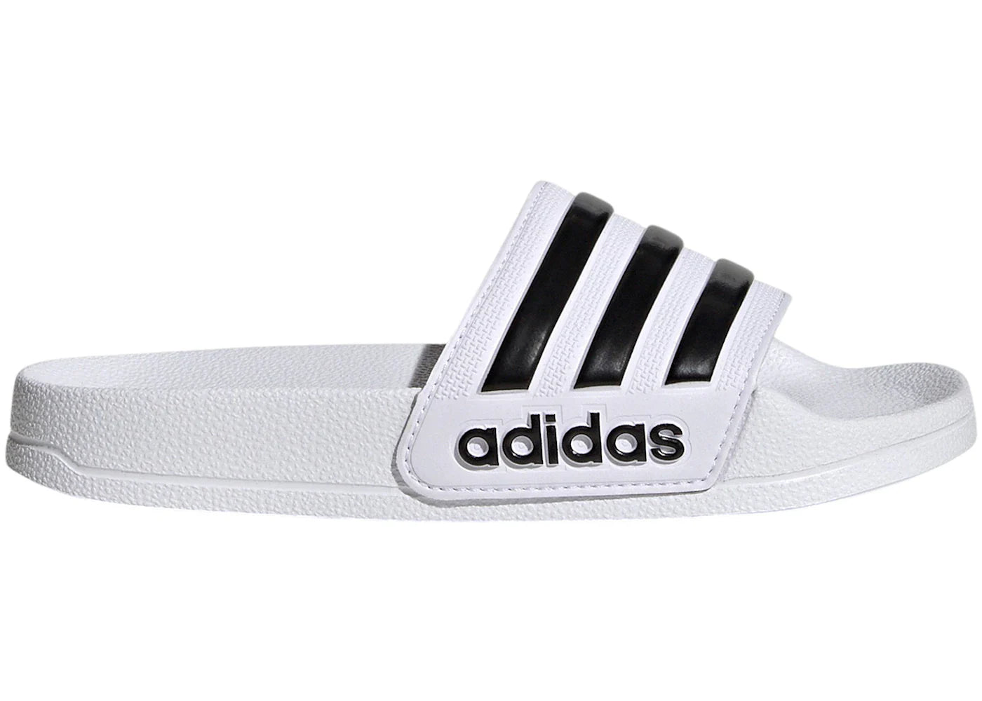 adidas Adilette Shower Slides Cloud White Core Black (GS)