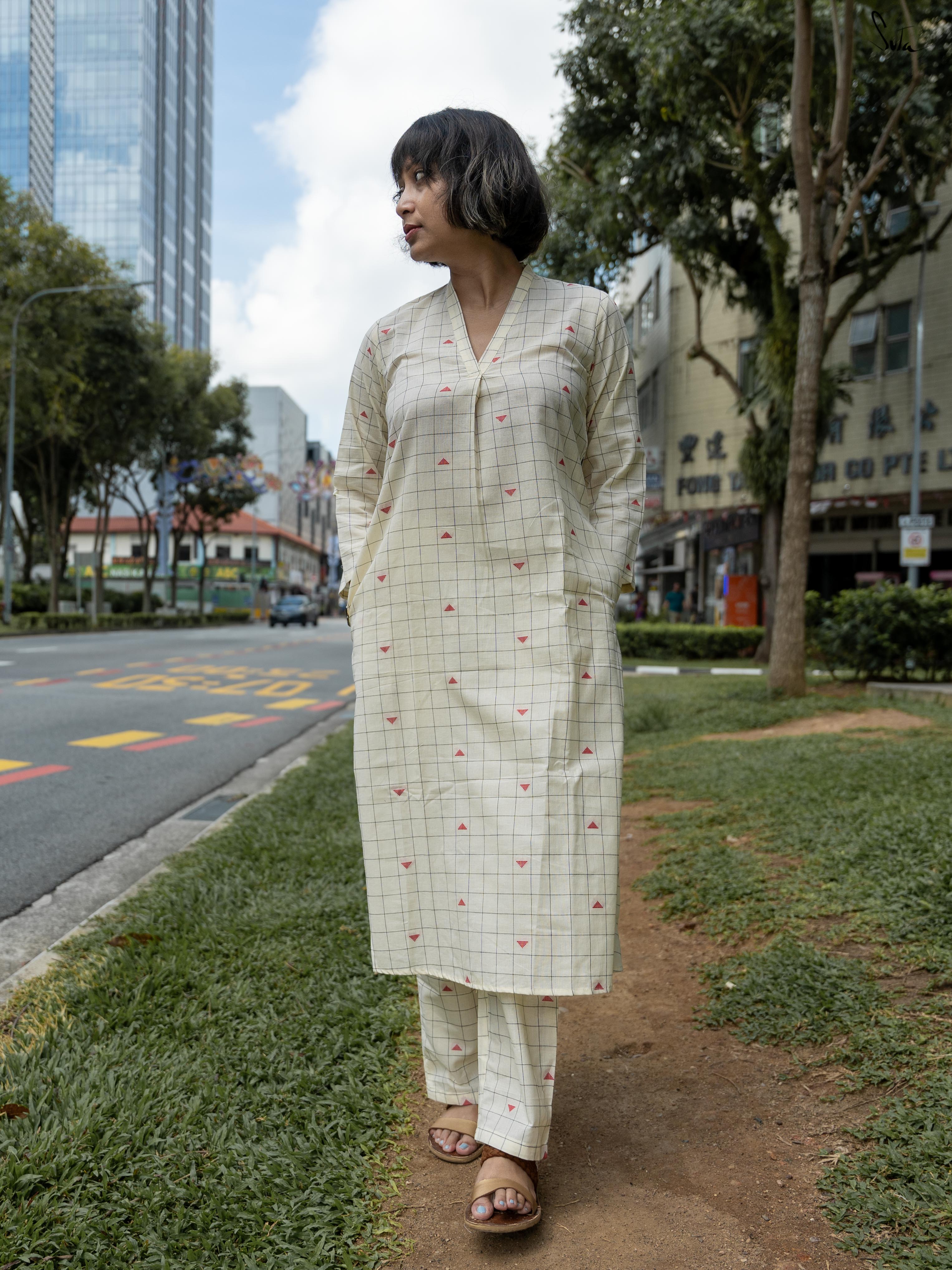 suta.in Creamy checks