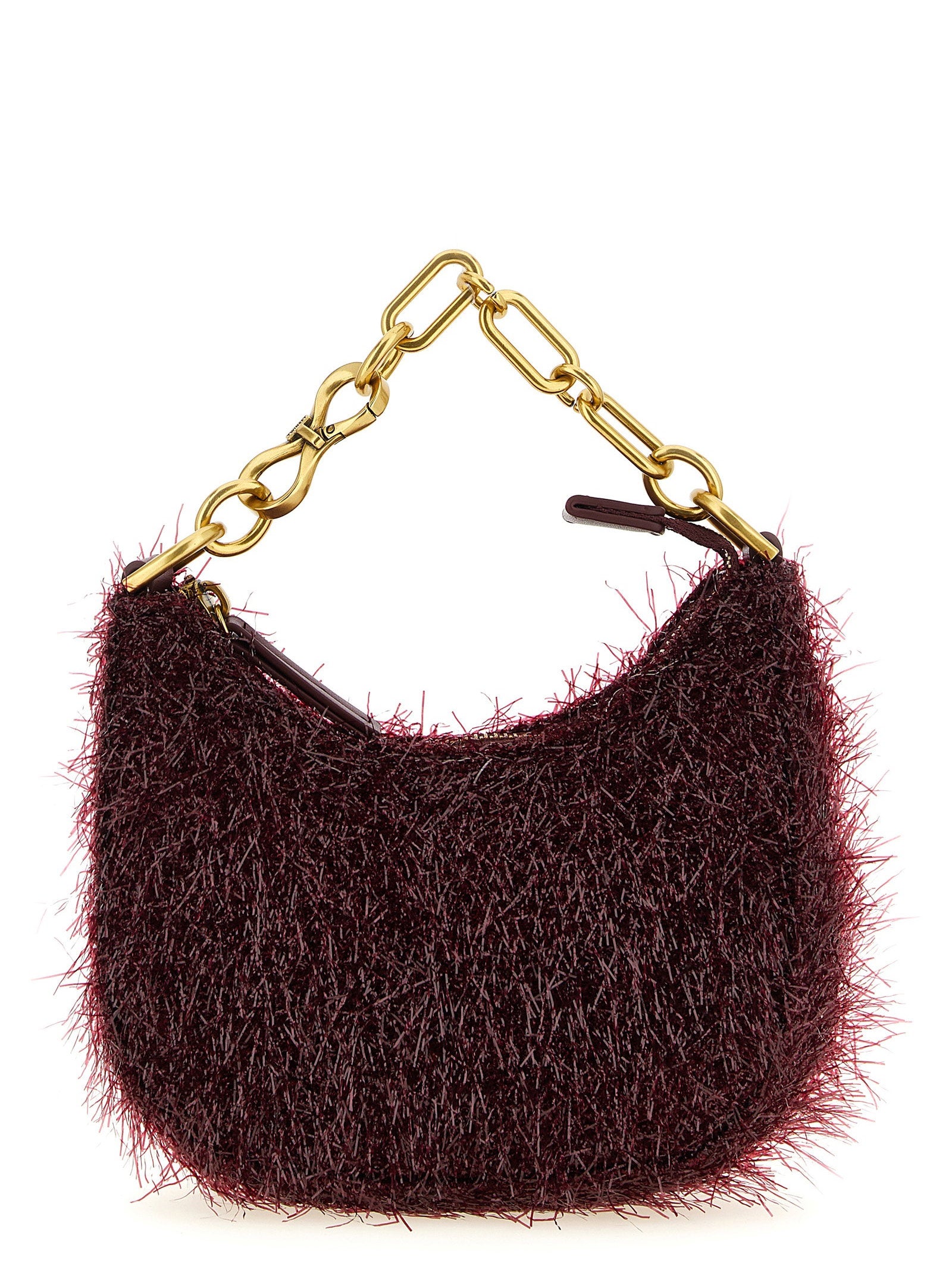 Twin Set Mini Croissant Handbag – 100% polyester