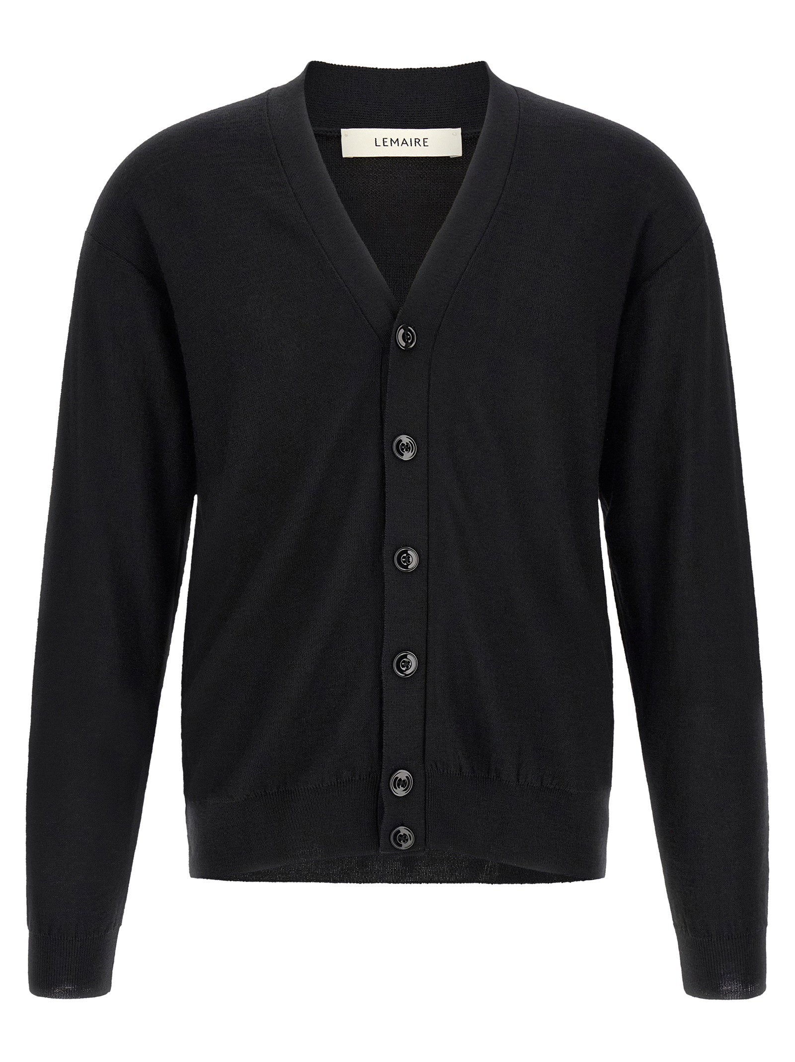 Lemaire Relaxed Twisted Cardigan – 51% wool, 49% acrylic