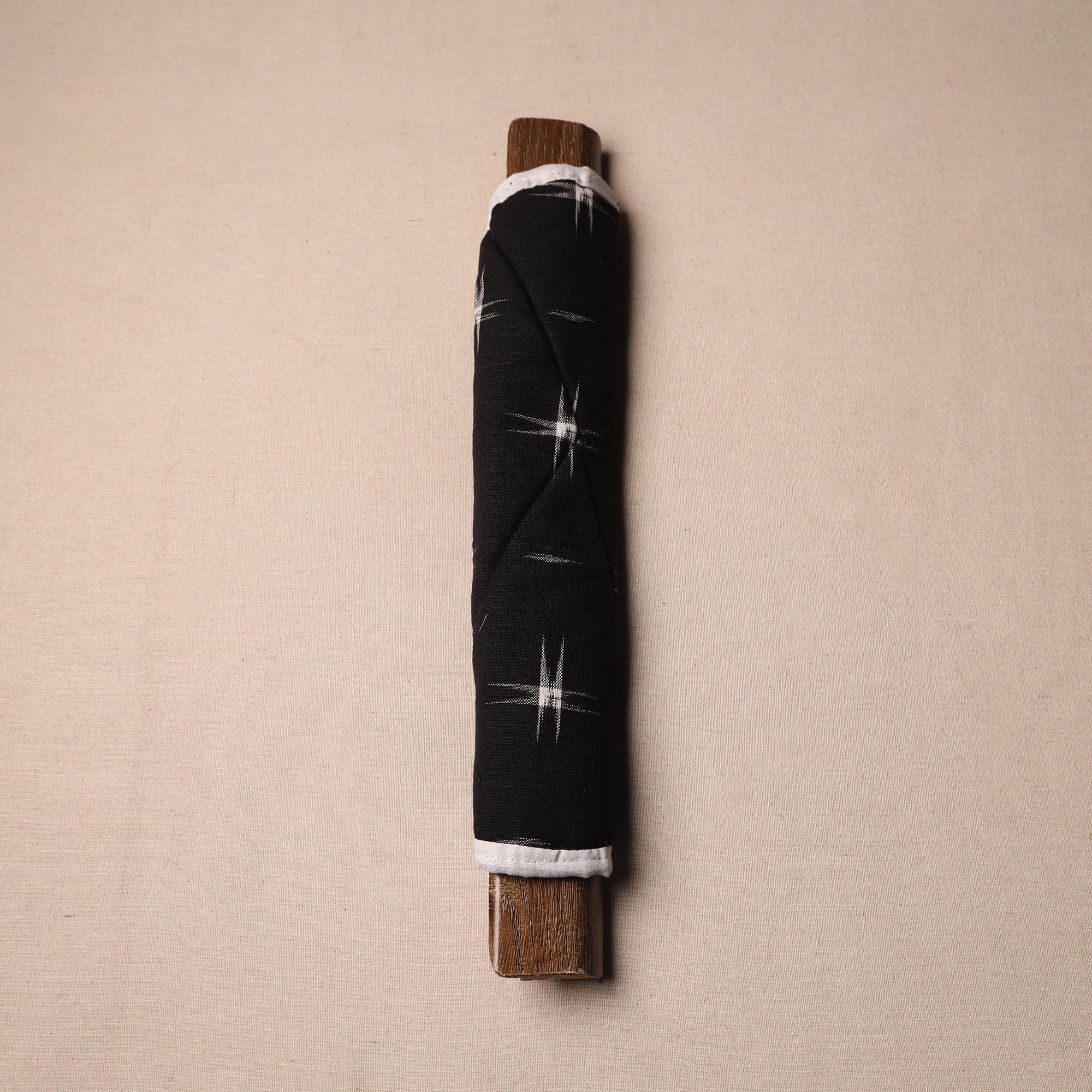 JALPARI Black - Handmade Cotton Fridge Handle Cover 11
