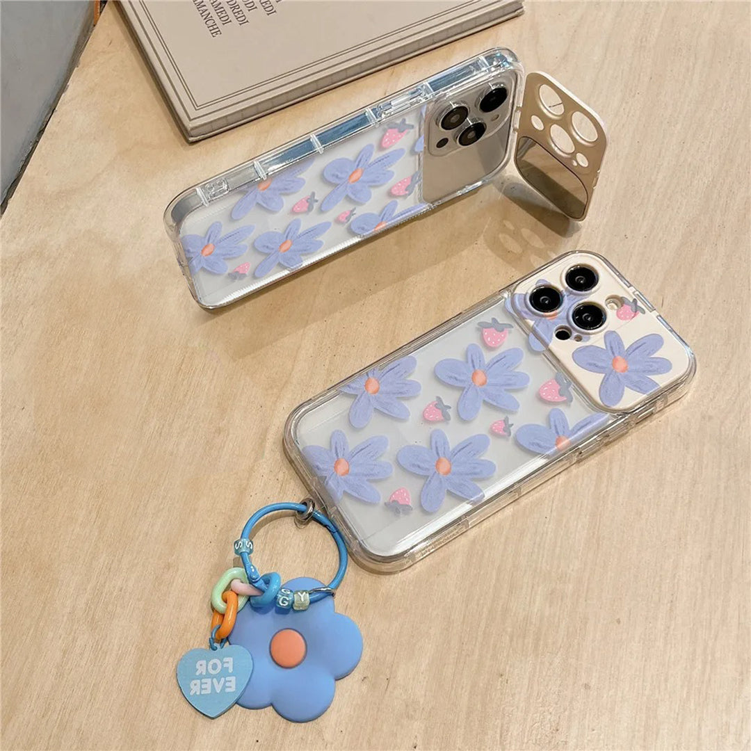 Peeperly Embrace Flourish Flip Mirror Case – No Color - view 4