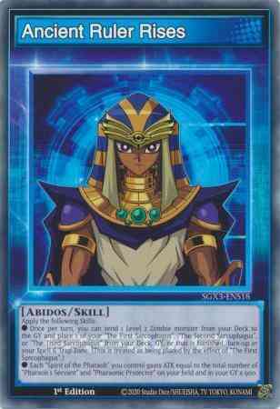Yu-Gi-Oh! Ancient Ruler Rises - SGX3-ENS18 - Common - 1st Edition