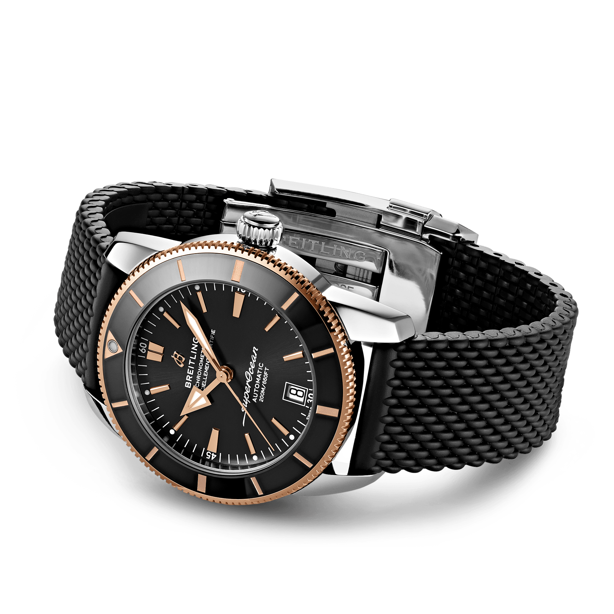 Breitling Superocean Heritage B20 Automatic 42 Rose Gold Black Dial Men 42mm - view 2
