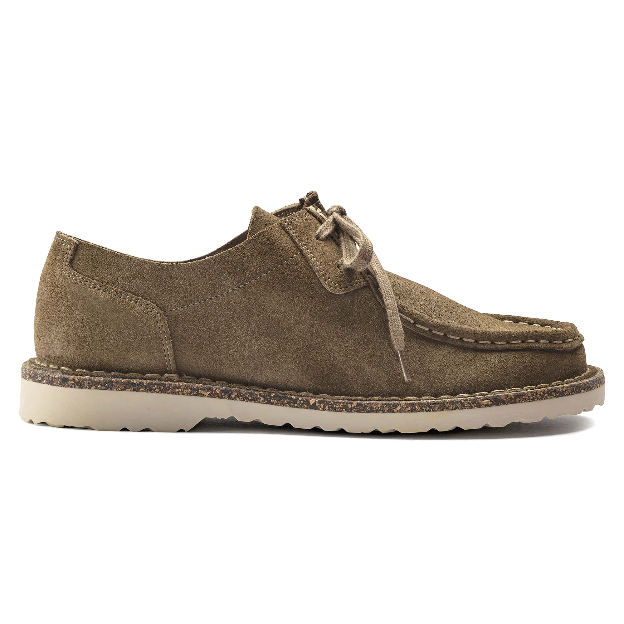 Birkenstock Pasadena III Suede Leather – Brown Brown/Gray Taupe - view 3